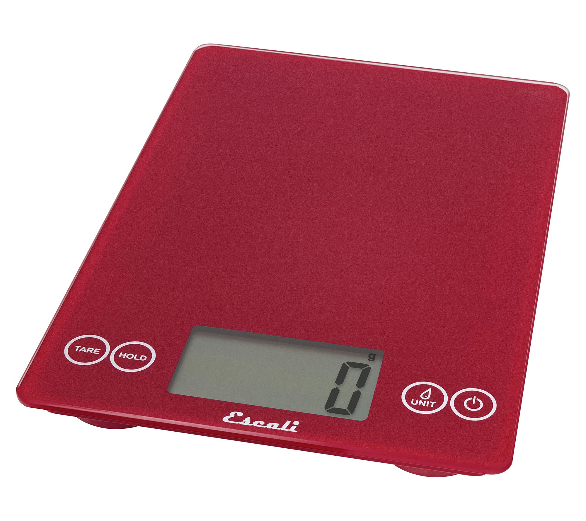 Escali Arti Glass Digital Kitchen Scale, 15 lb