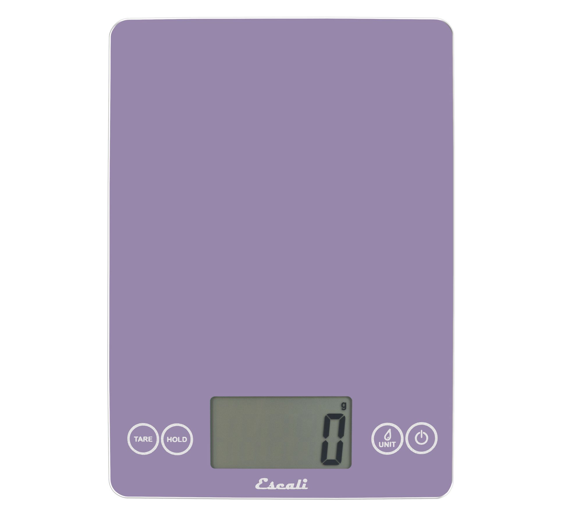 Escali Arti Glass Digital Kitchen Scale, 15 lb
