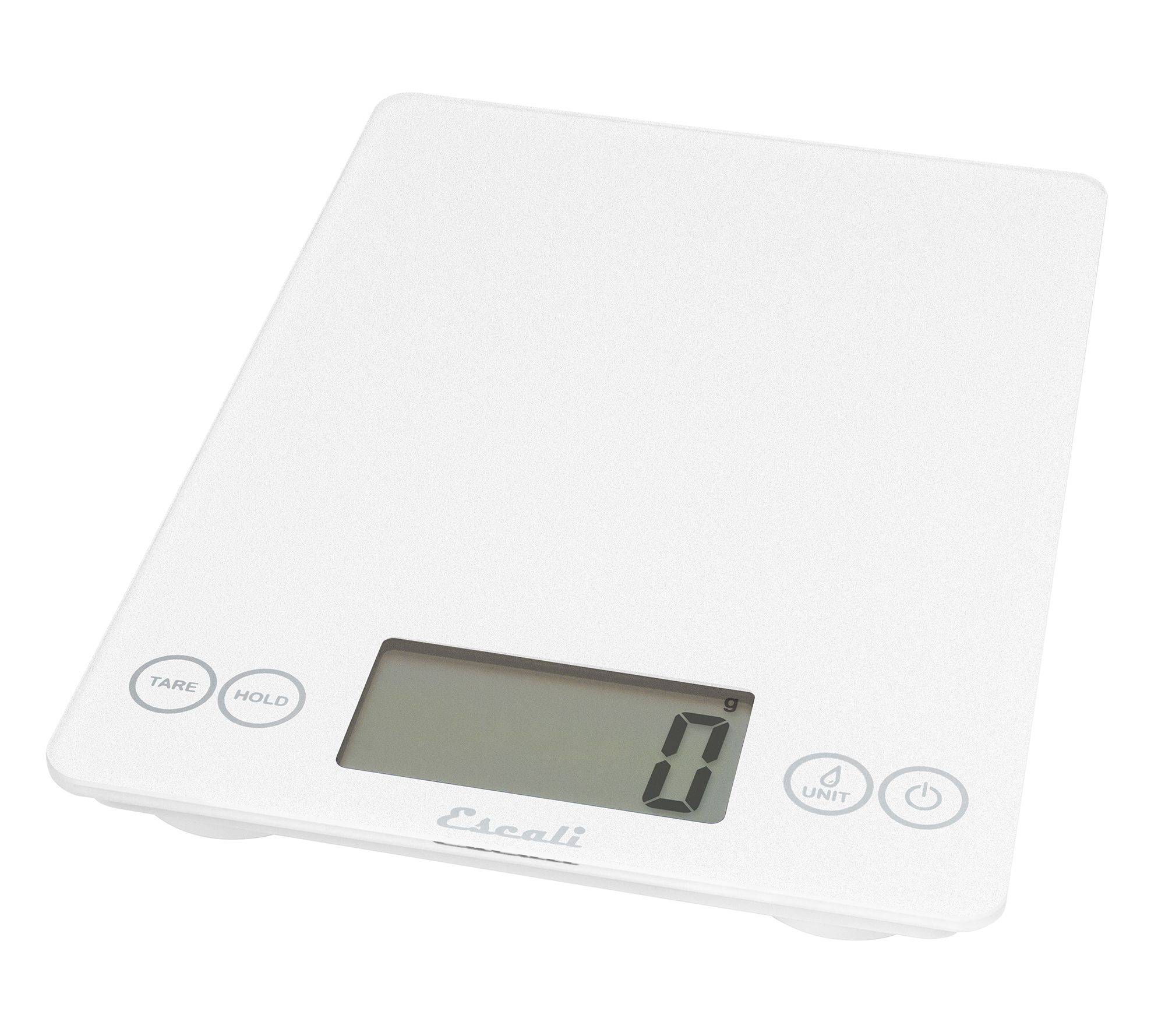 Escali Arti Glass Digital Kitchen Scale, 15 lb