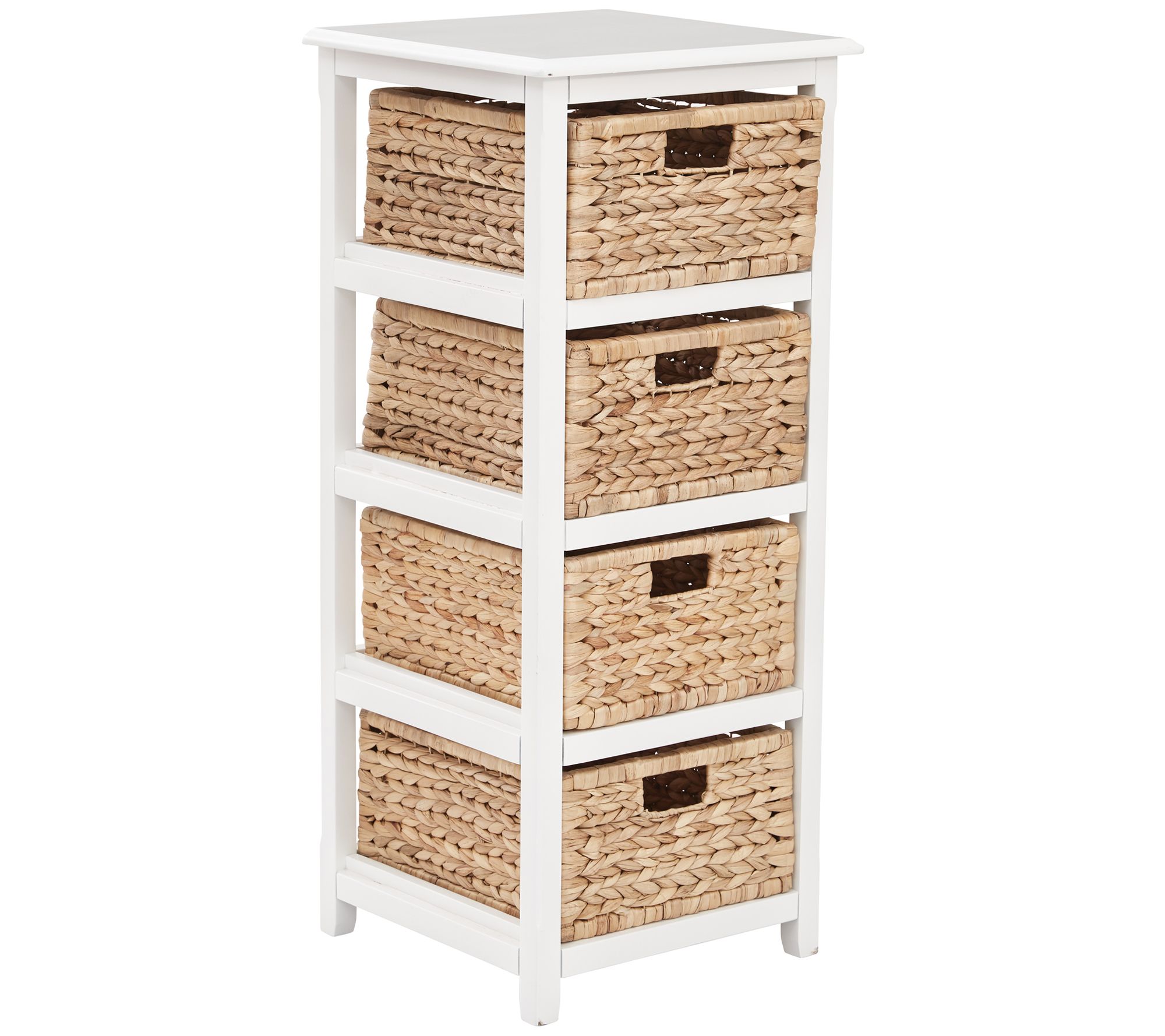 OSP Home Furnishings Seabrook Four-Tier StorageUnit