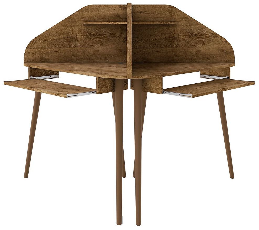 Manhattan Comfort Bradley 2-Piece Cubicle Section Desk