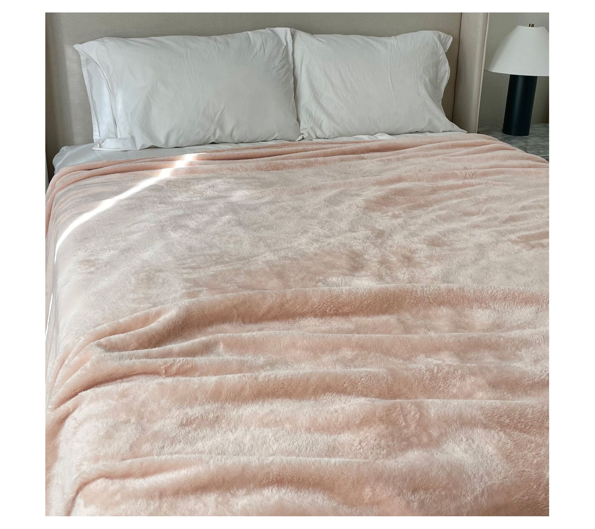 Qvc best sale fleece bedding