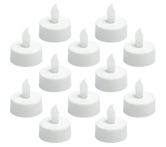 Sterno Home Essentials 24-Pk Twist Flame LED Tealight Candles