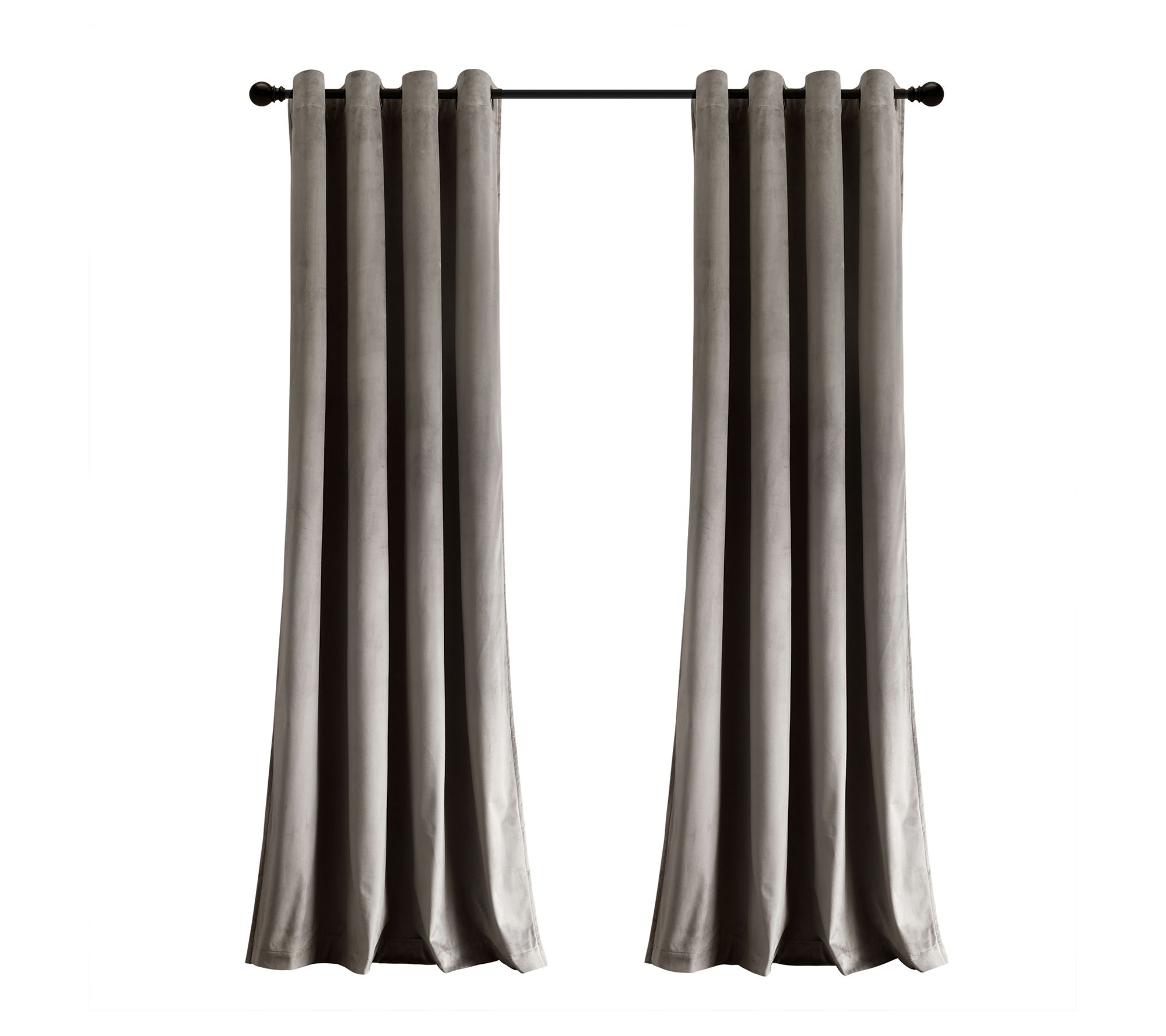 Lush Decor Prima Velvet Blackout Window Curtain84