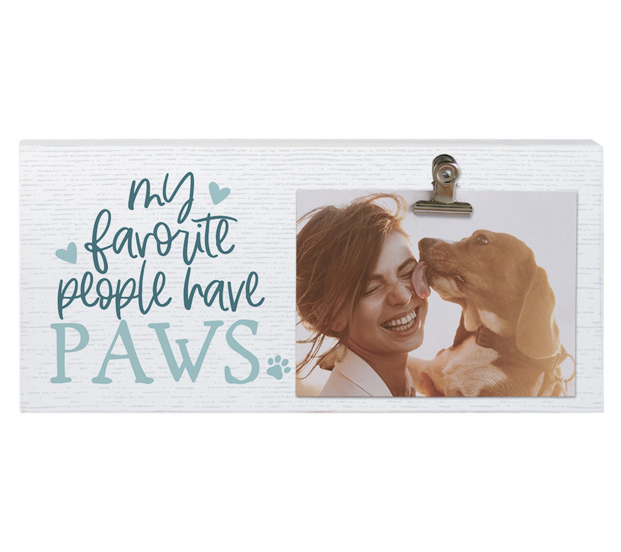 Sincere Surroundings 12" Favorite People Paws Picture Clip