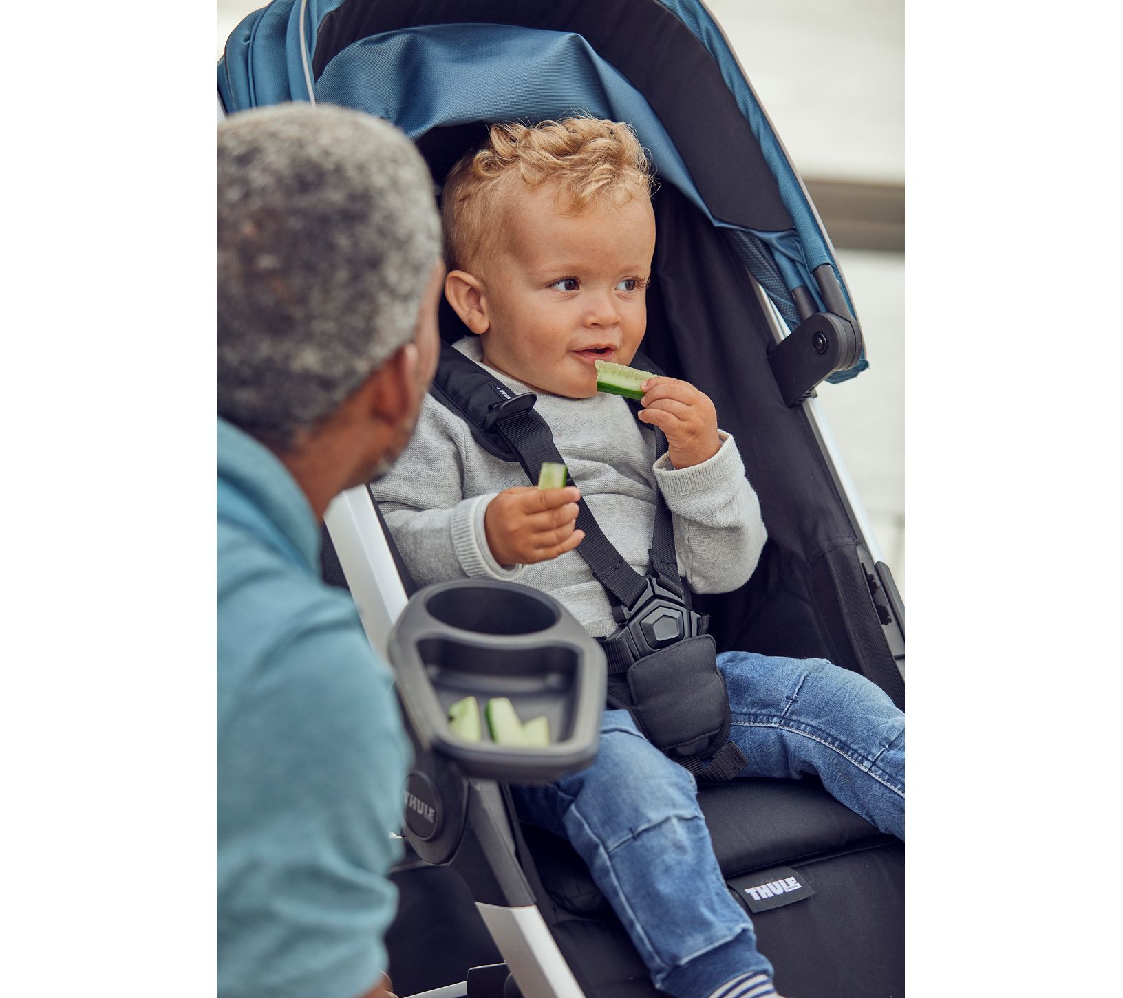 Thule Spring Snack Stroller Tray QVC