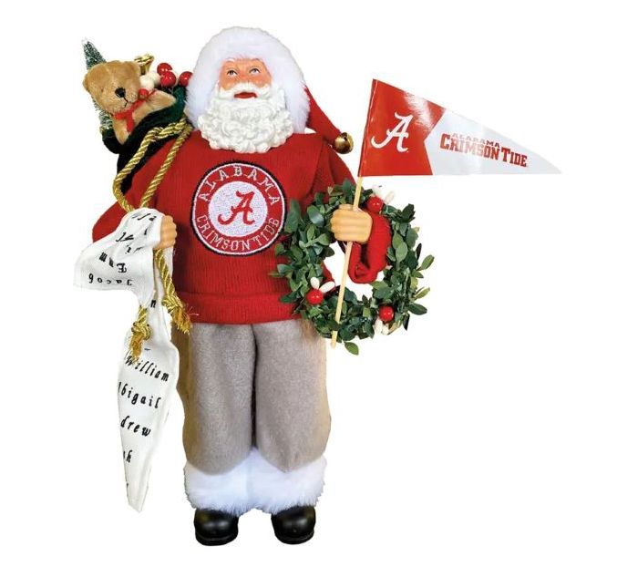 Santa's Workshop 12" Collegiate Proud Santa
