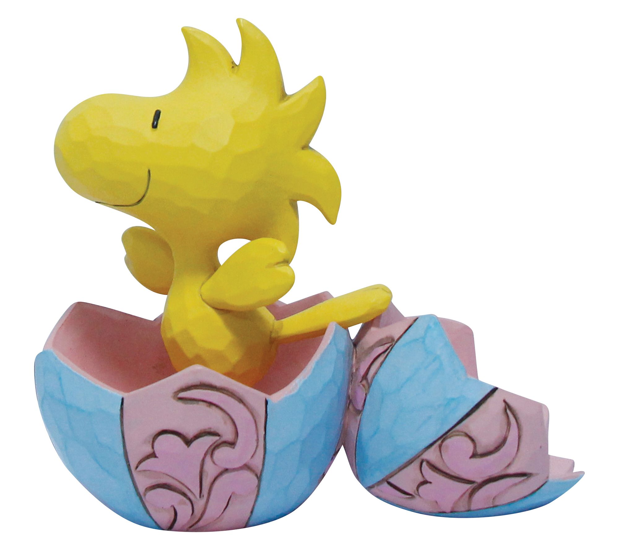 Peanuts by Jim Shore Woodstock in Egg Mini Figurine 3.2in H