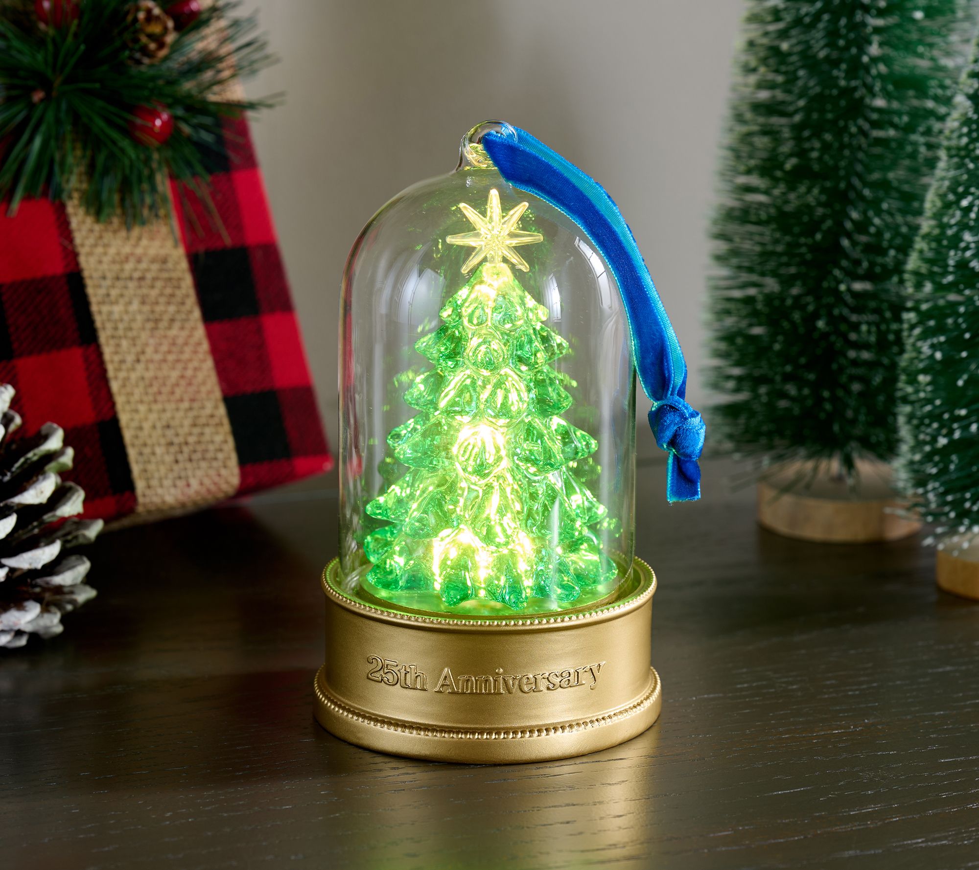 "As Is" Bethlehem Lights 5" Illum Anniversary Ornament