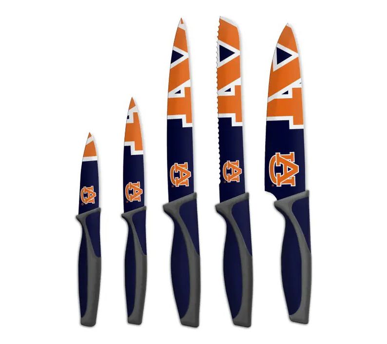 Inglasco, Inc. NCAA 5-Piece Kitchen Knife Set