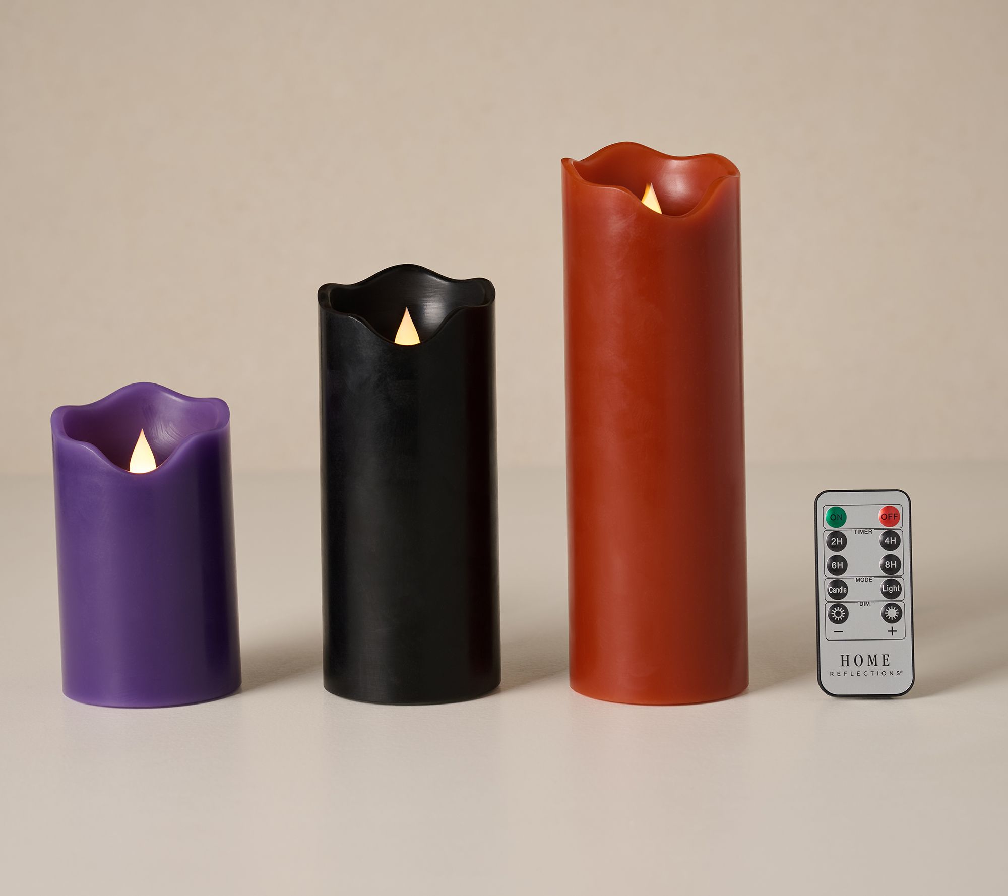 Home Reflections S/3 Radiant Motion Flameless Candles