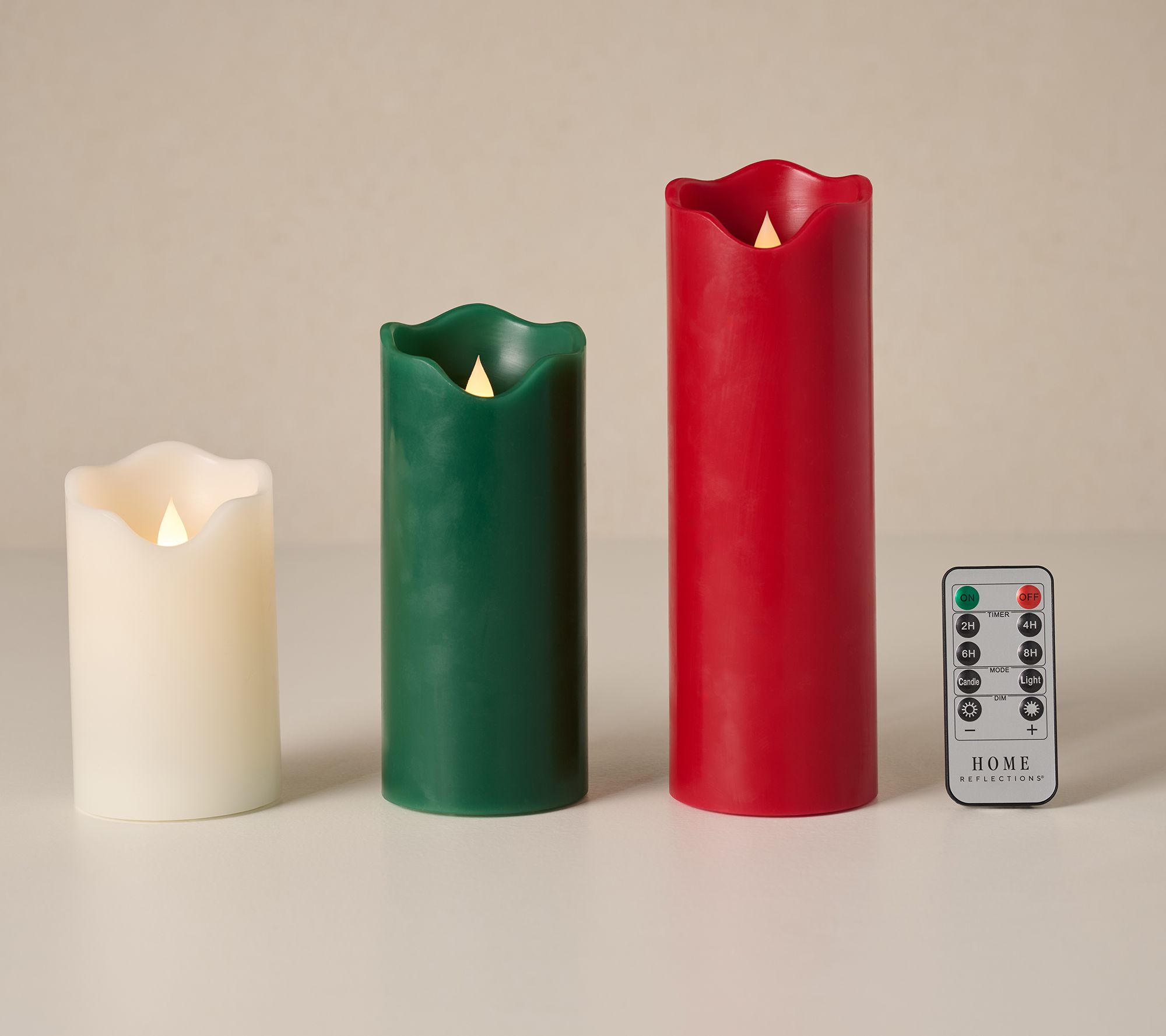 Home Reflections S/3 Radiant Motion Flameless Candles