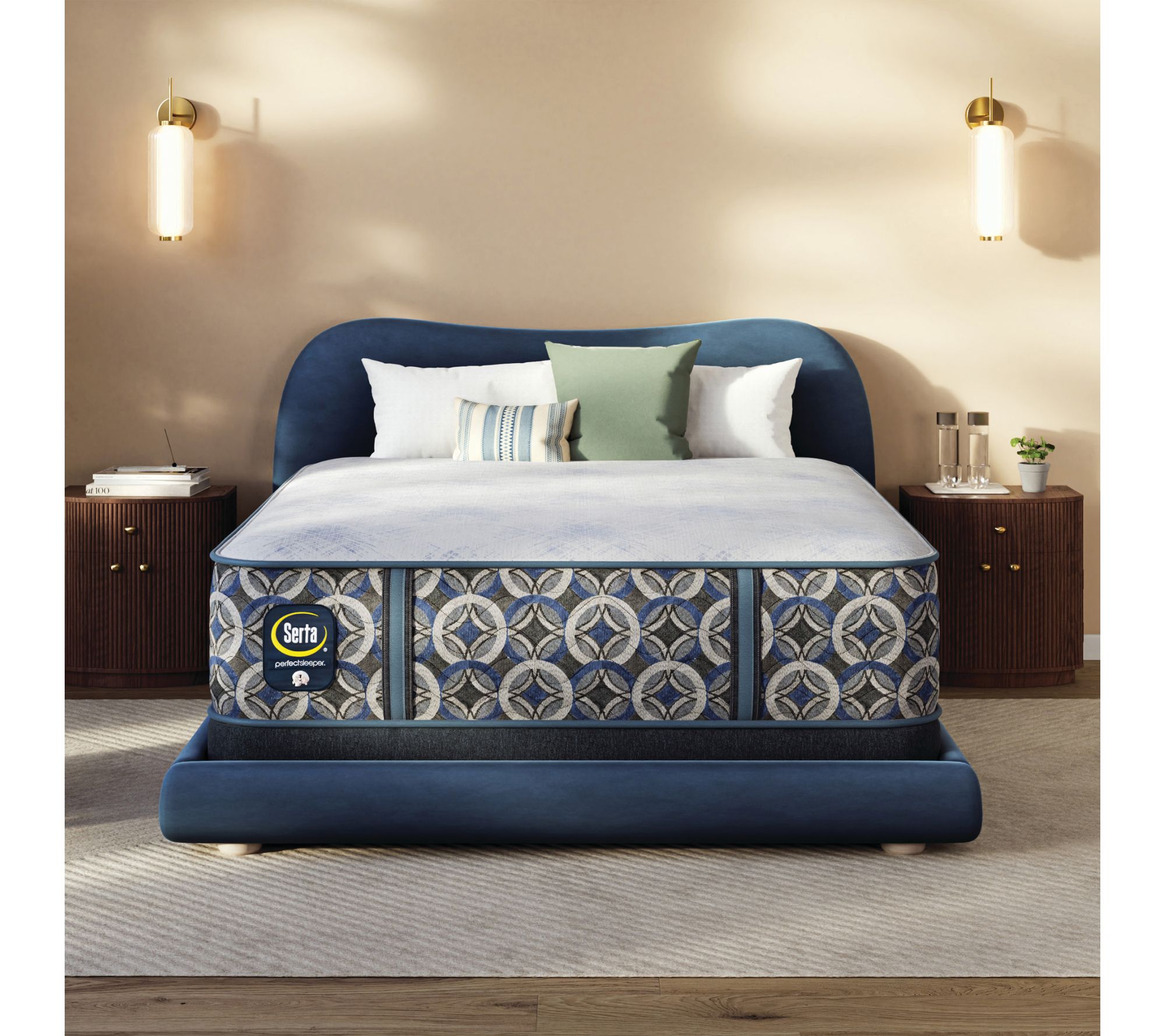 Serta Perfect Sleeper Cascade Bluff Hybrid Medium Full