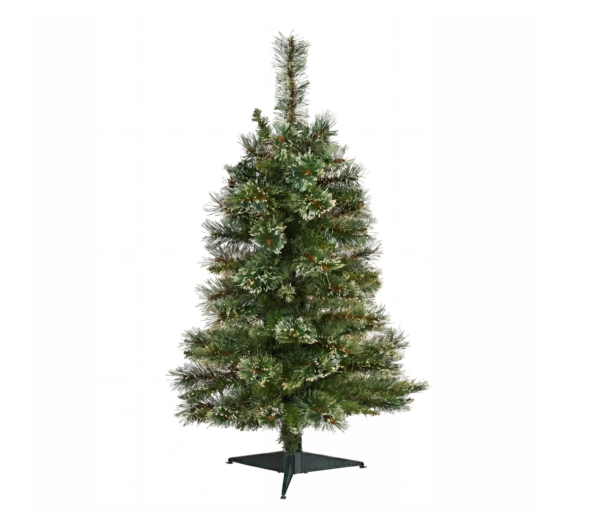 3-ft Wisconsin Slim Snow Tip Pine  Tree by Nearly Natural