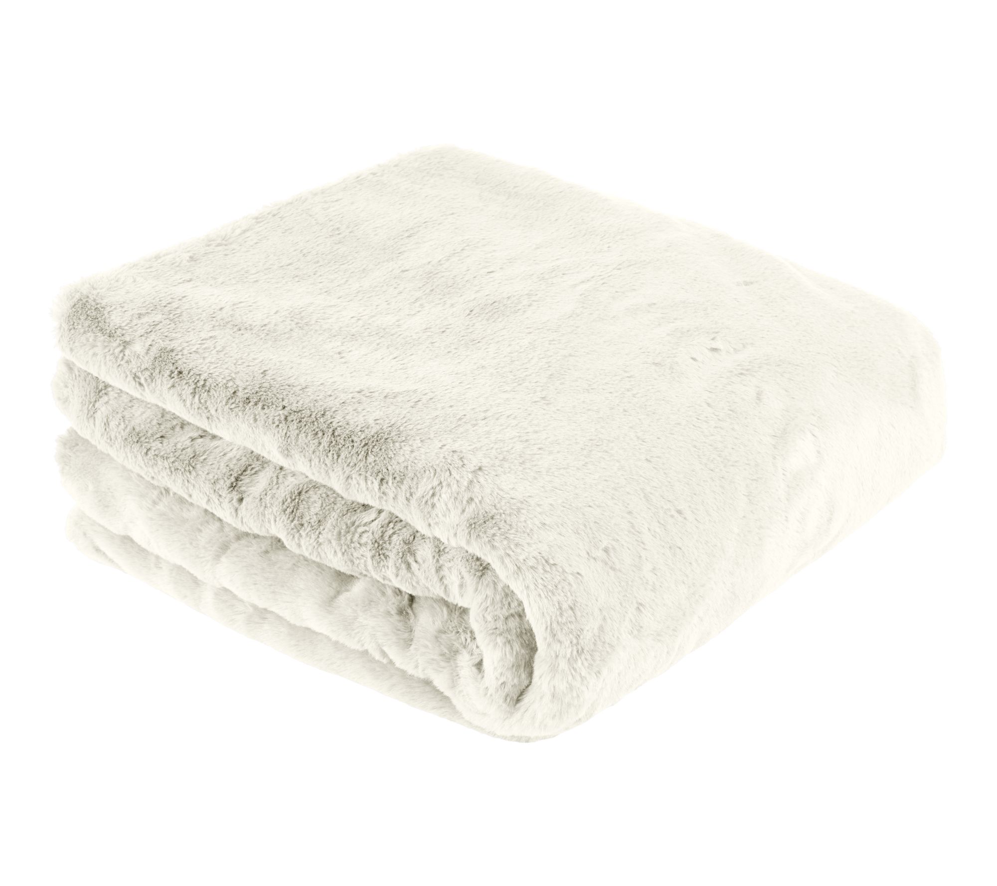 Lavish Home Faux Fur Throw 50x 60 Blanket for Couch