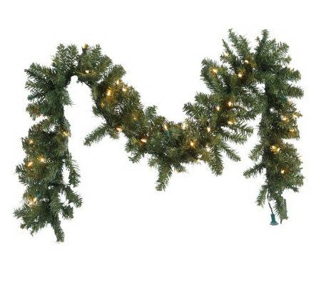 Melrose Flocked Twig Garland (Set of 2)