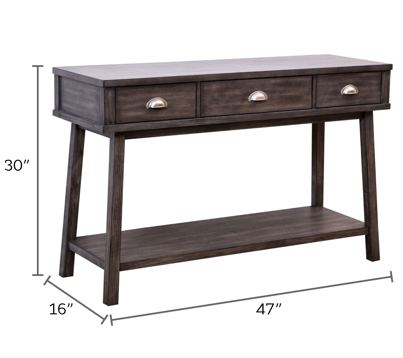 Kay Console Table with 3 drawers