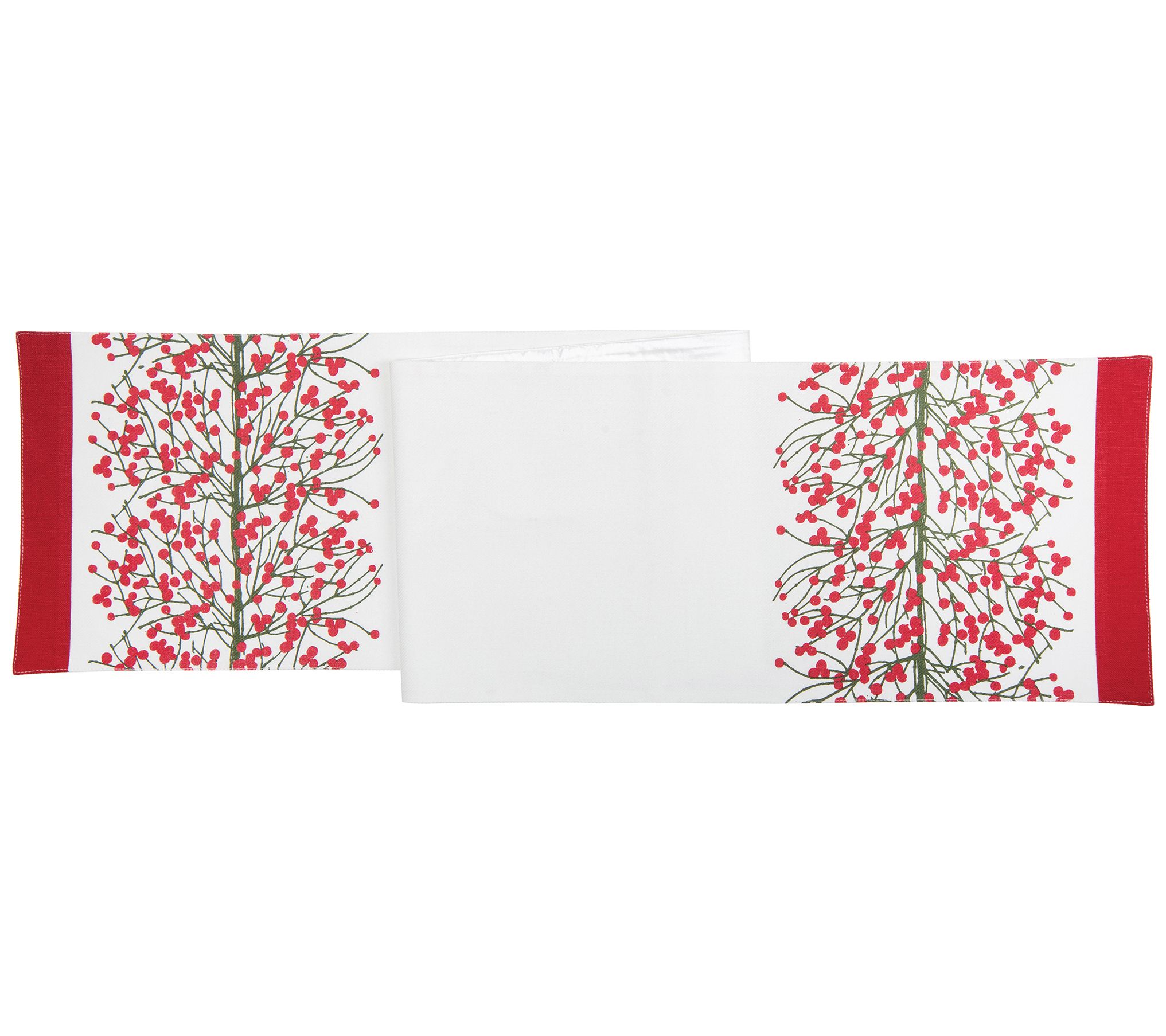 13" x 72" Berries Table Runner by Valerie