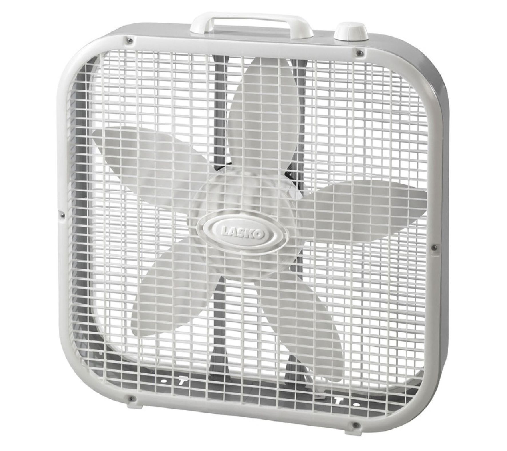Lasko Slim 20" Box Fan with Save Smart