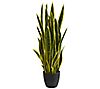 38" Sansevieria Artificial Plant by Nearly Natural