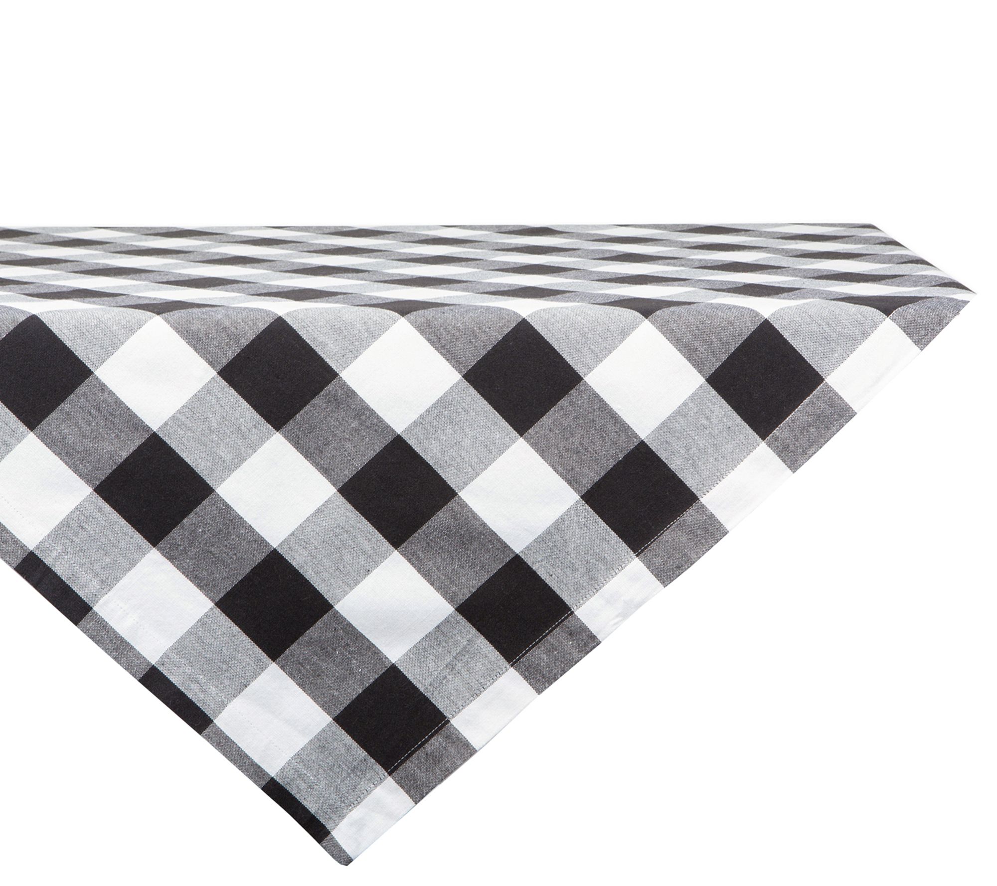 Design Imports Buffalo Check Table Topper 40" x40"
