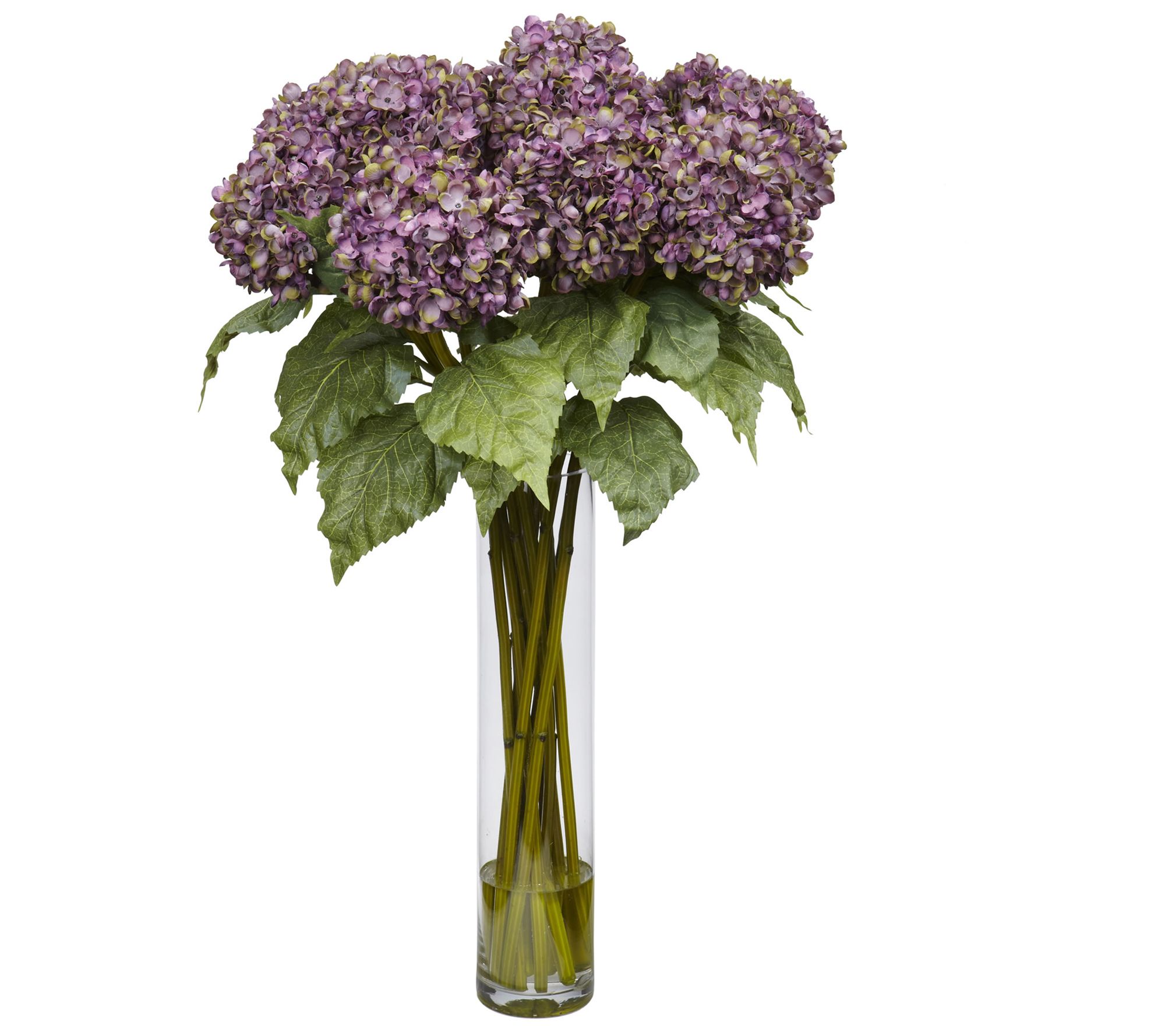 Hydrangea Silk Flower Arrangement by Nearly Natural