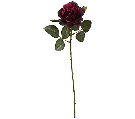18" Rose Artificial Flower (Set of 24) by Nearly Natural