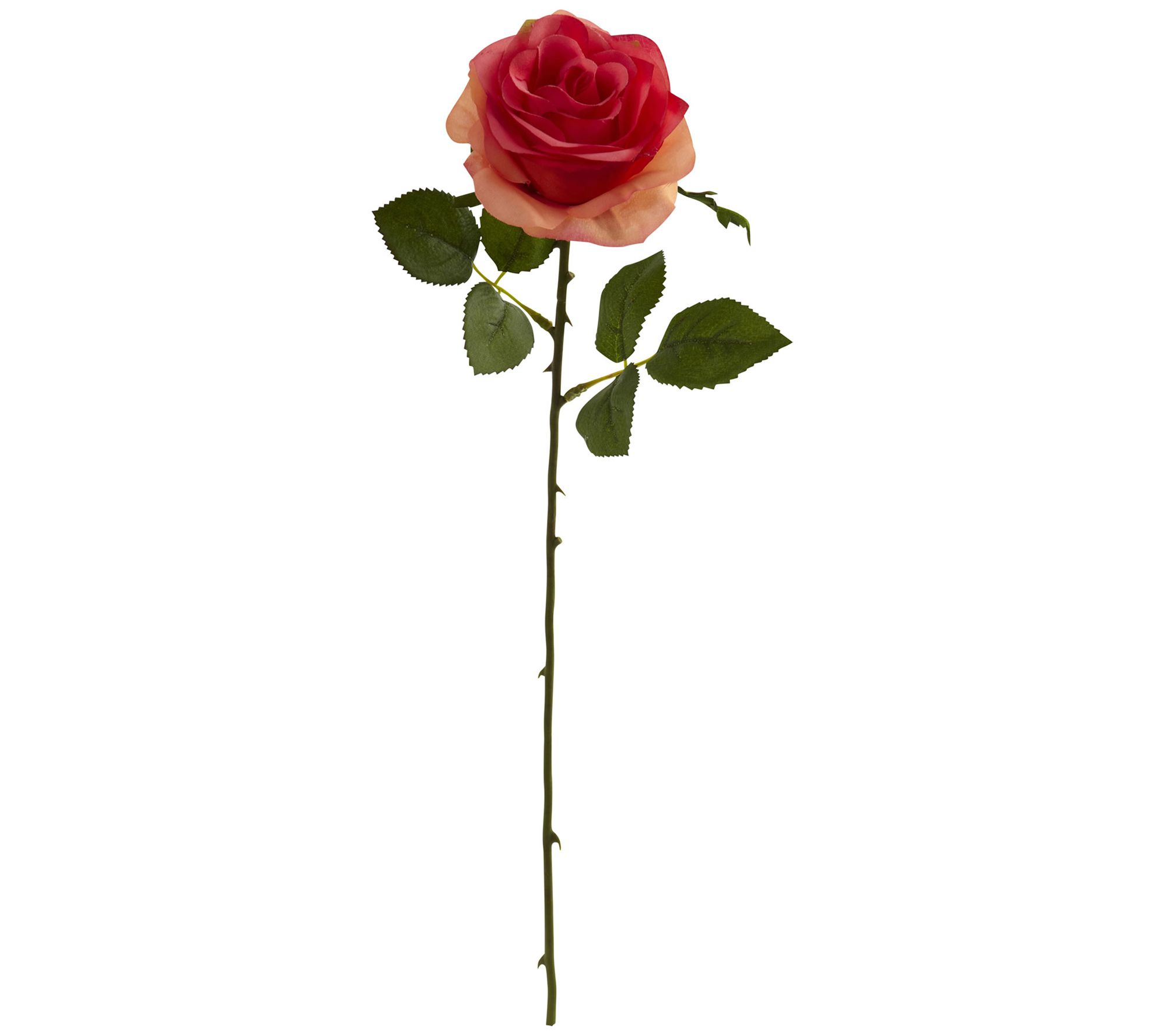 18" Rose Artificial Flower (Set of 24) by Nearly Natural