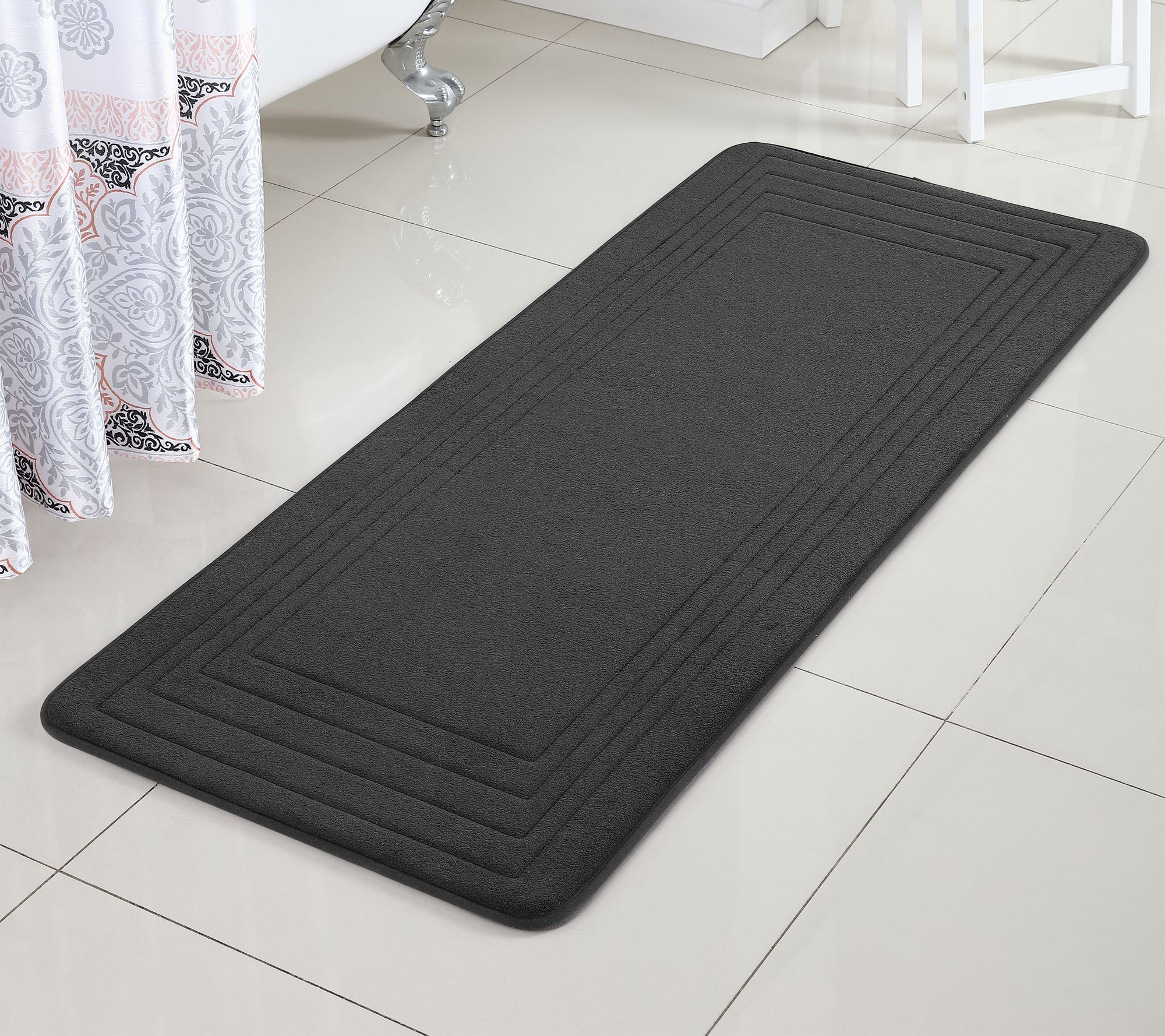 VCNY Home Hotel 24" x 60" Memory Foam Bath Runner