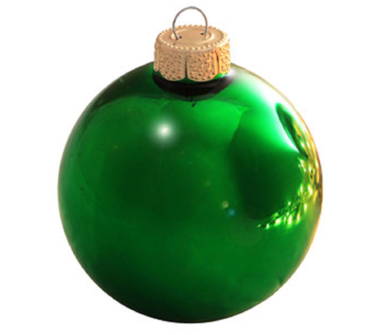 Whitehurst 12-Piece 2.75" Glass Ornaments withhiny Finish