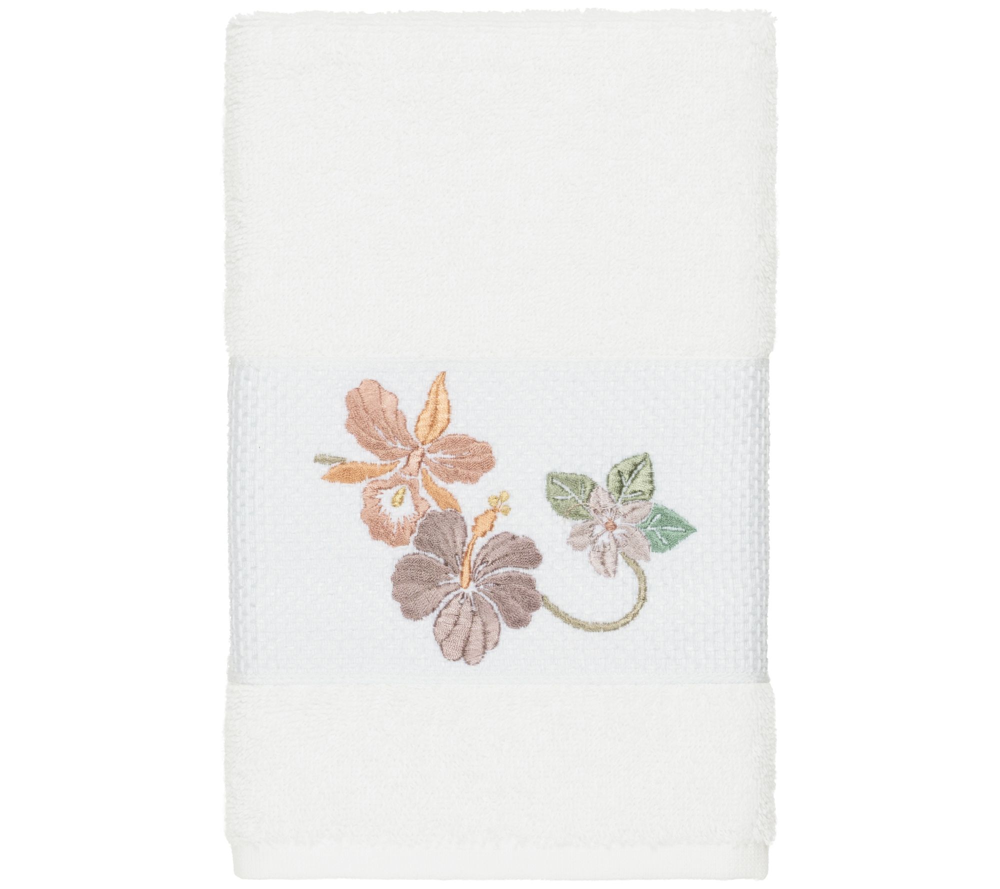Linum Home Textiles Caroline Embellished Hand Towel