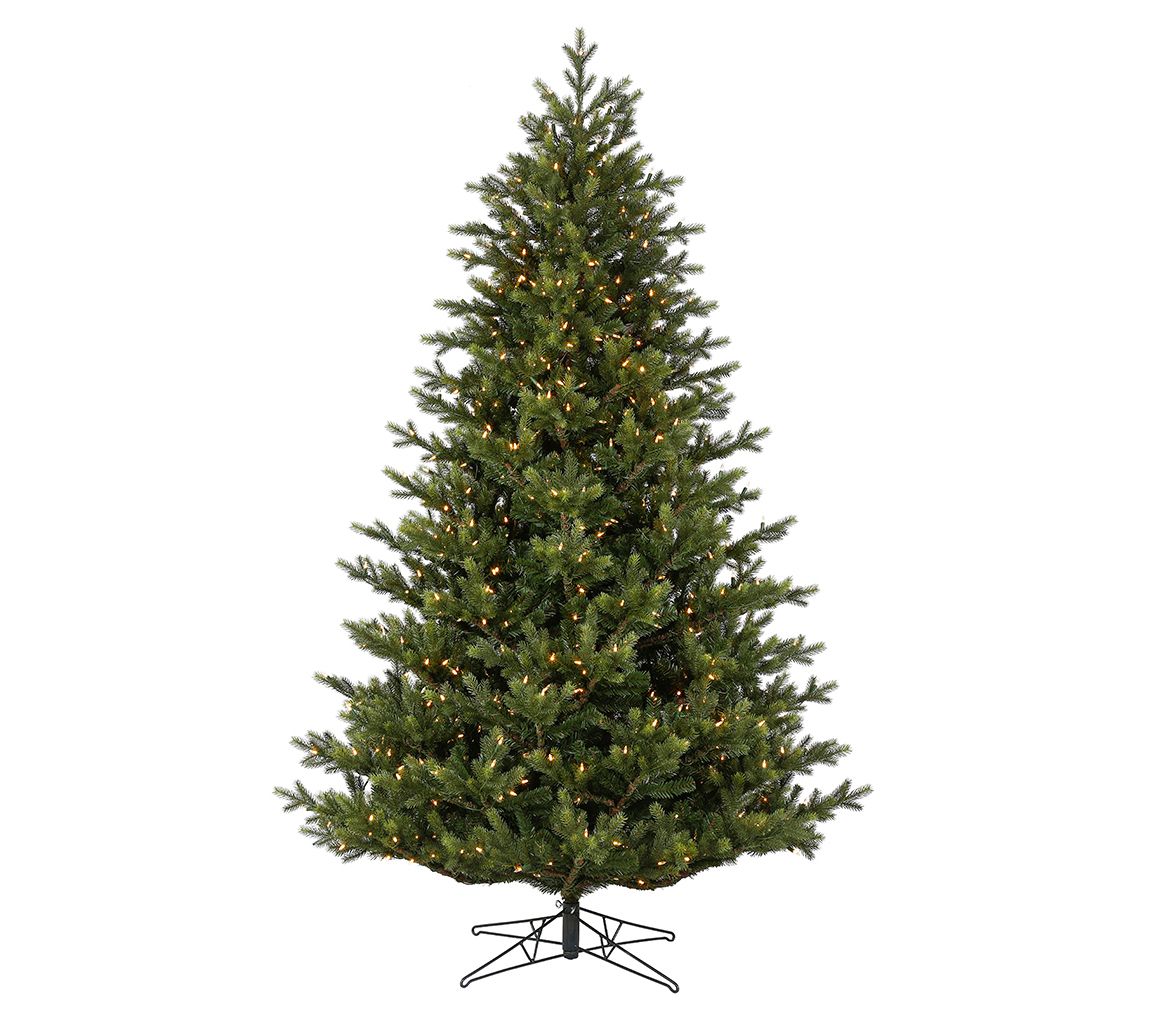 Vickerman 7.5' Welch Fraser Fir Artificial Christmas Tree WW - QVC.com