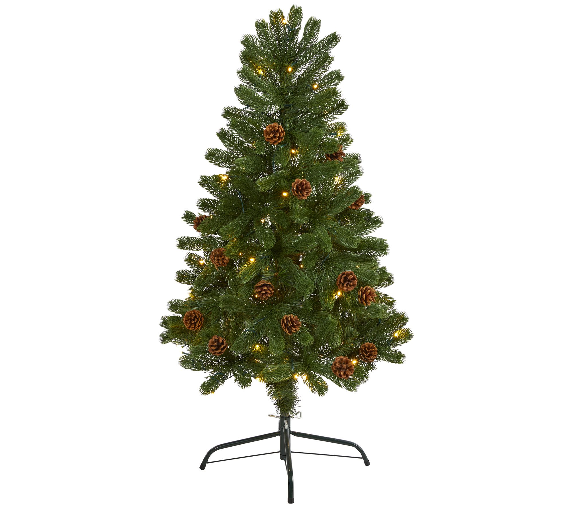 Nearly Natural 4' Rocky Mountain Spruce Christmas Tree