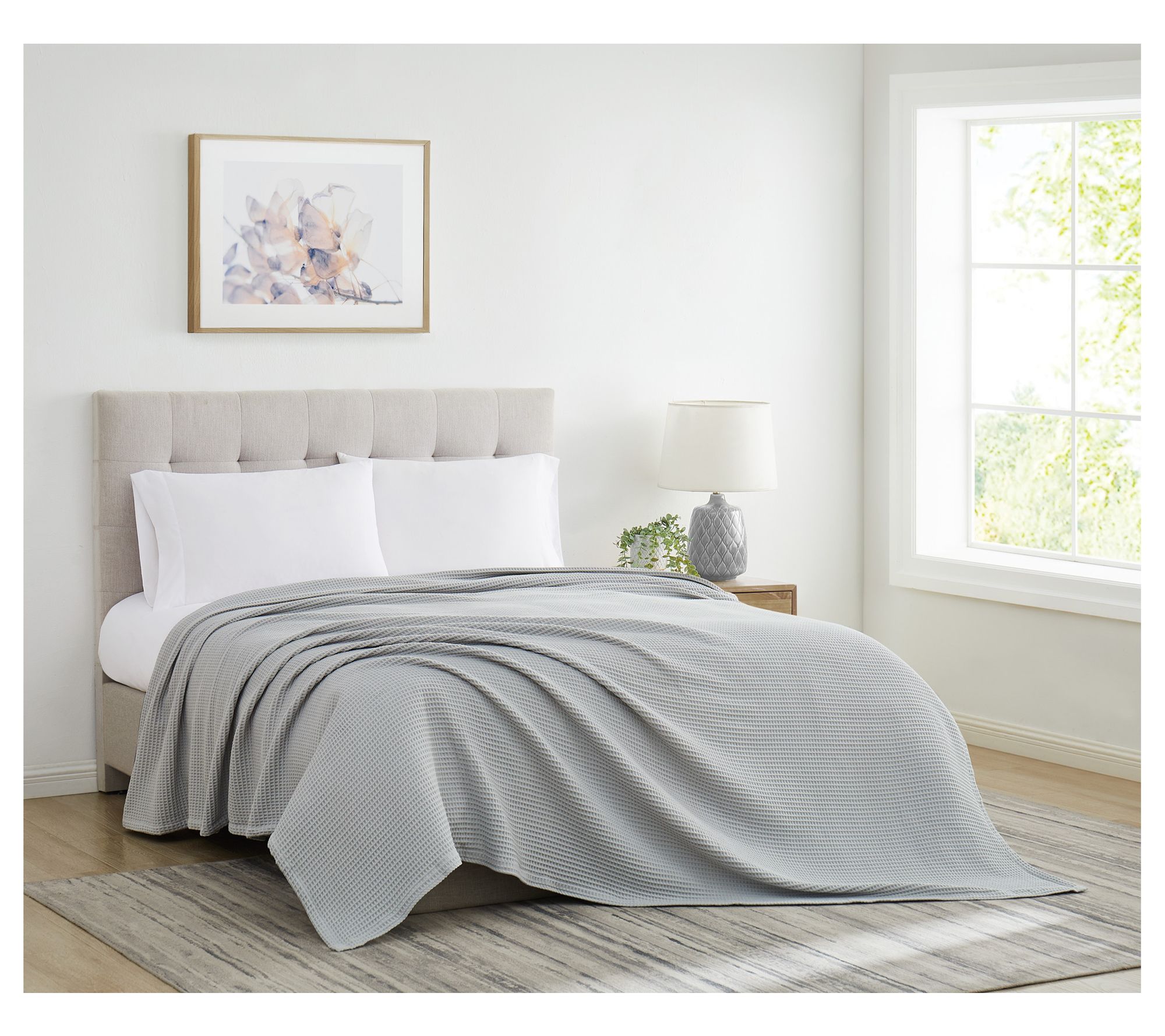 Cannon Heritage Cotton Waffle Twin/Twin XL Blanket