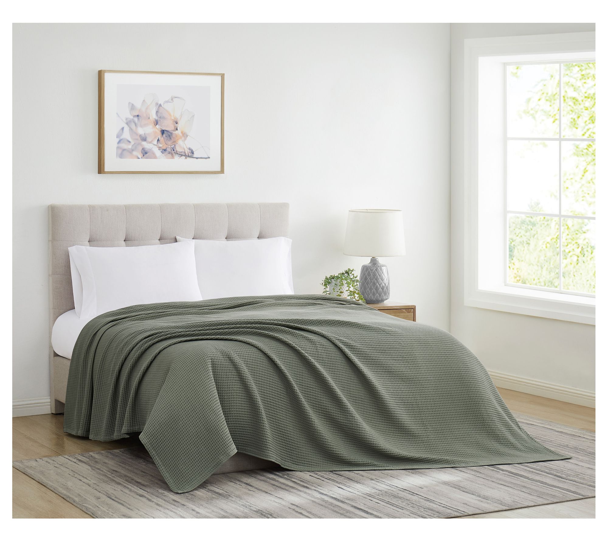 Cannon Heritage Cotton Waffle Twin/Twin XL Blanket