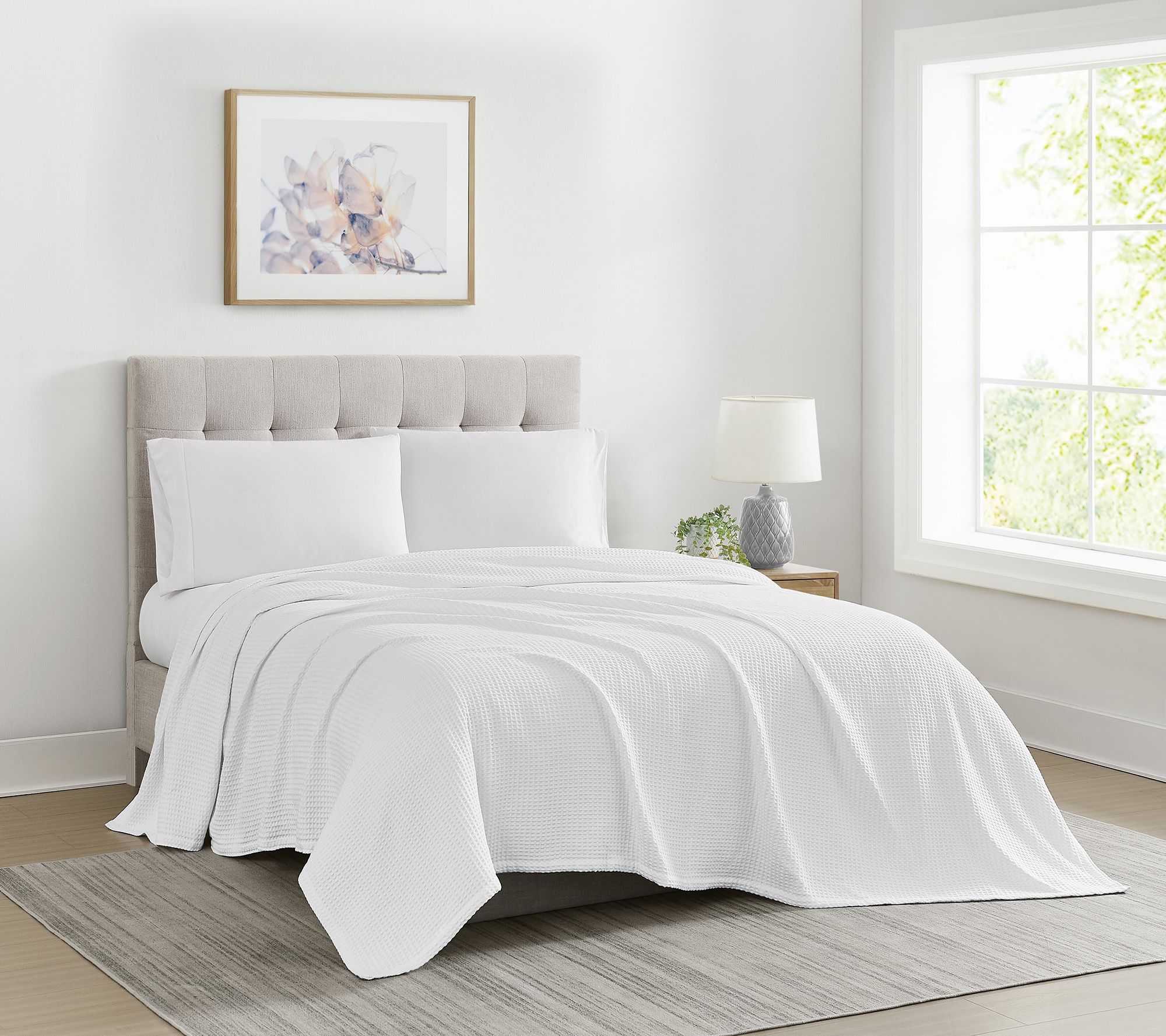 Cannon Heritage Cotton Waffle Twin/Twin XL Blanket