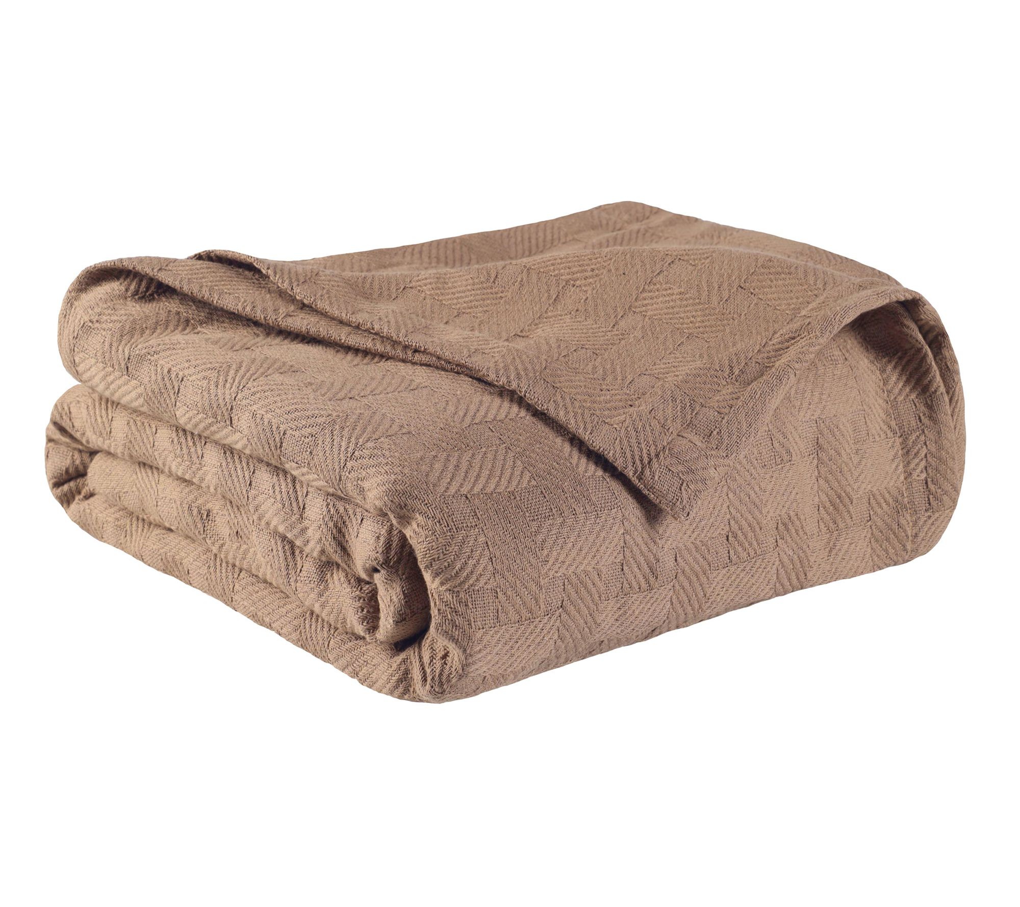Superior Basketweave AllSeason Cotton Blanket,California King