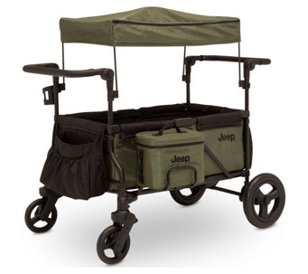 Jeep Deluxe Wrangler Wagon Stroller with CoolerBag