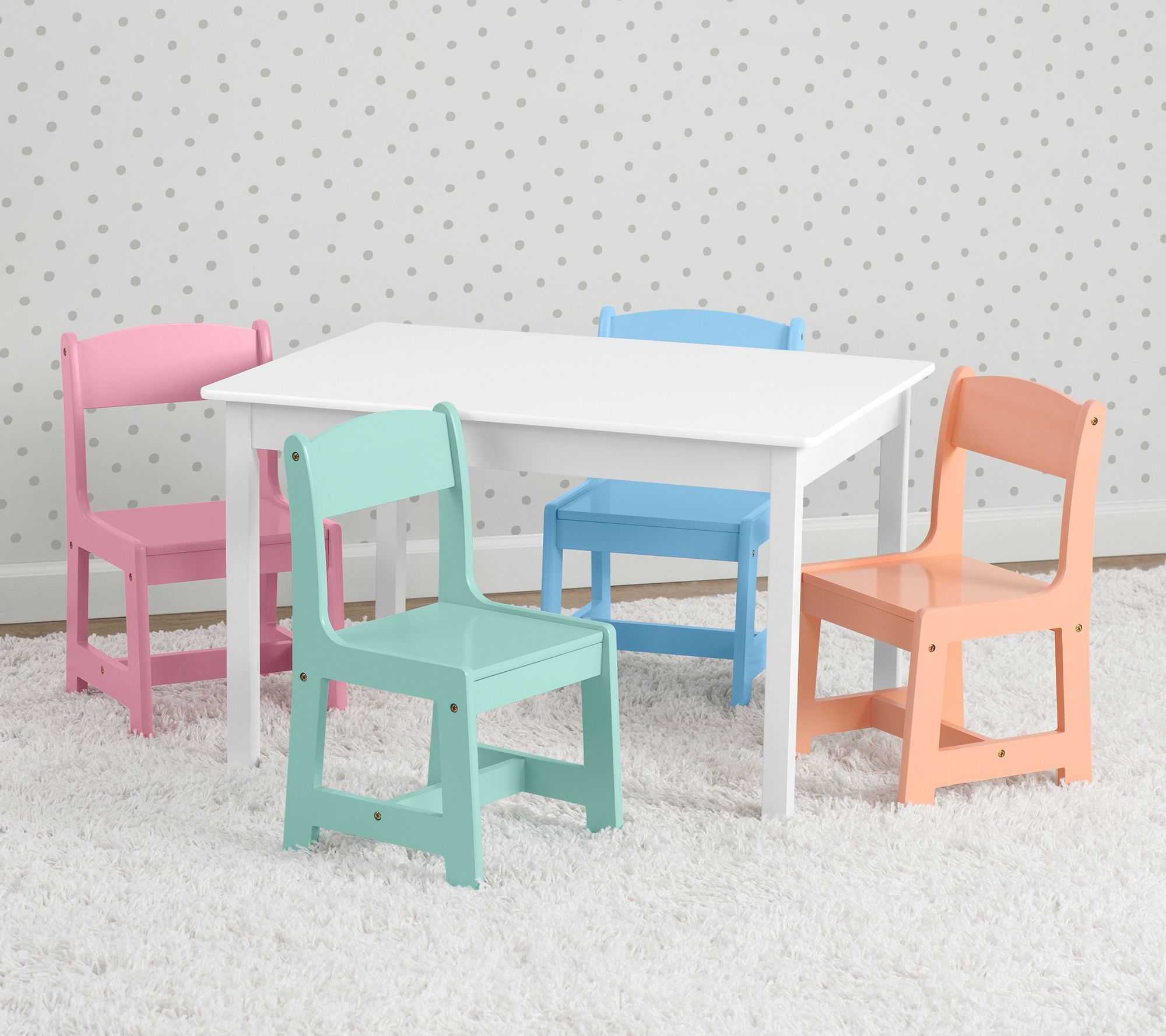 Delta Children MySize Kids Table with 4 Chairs