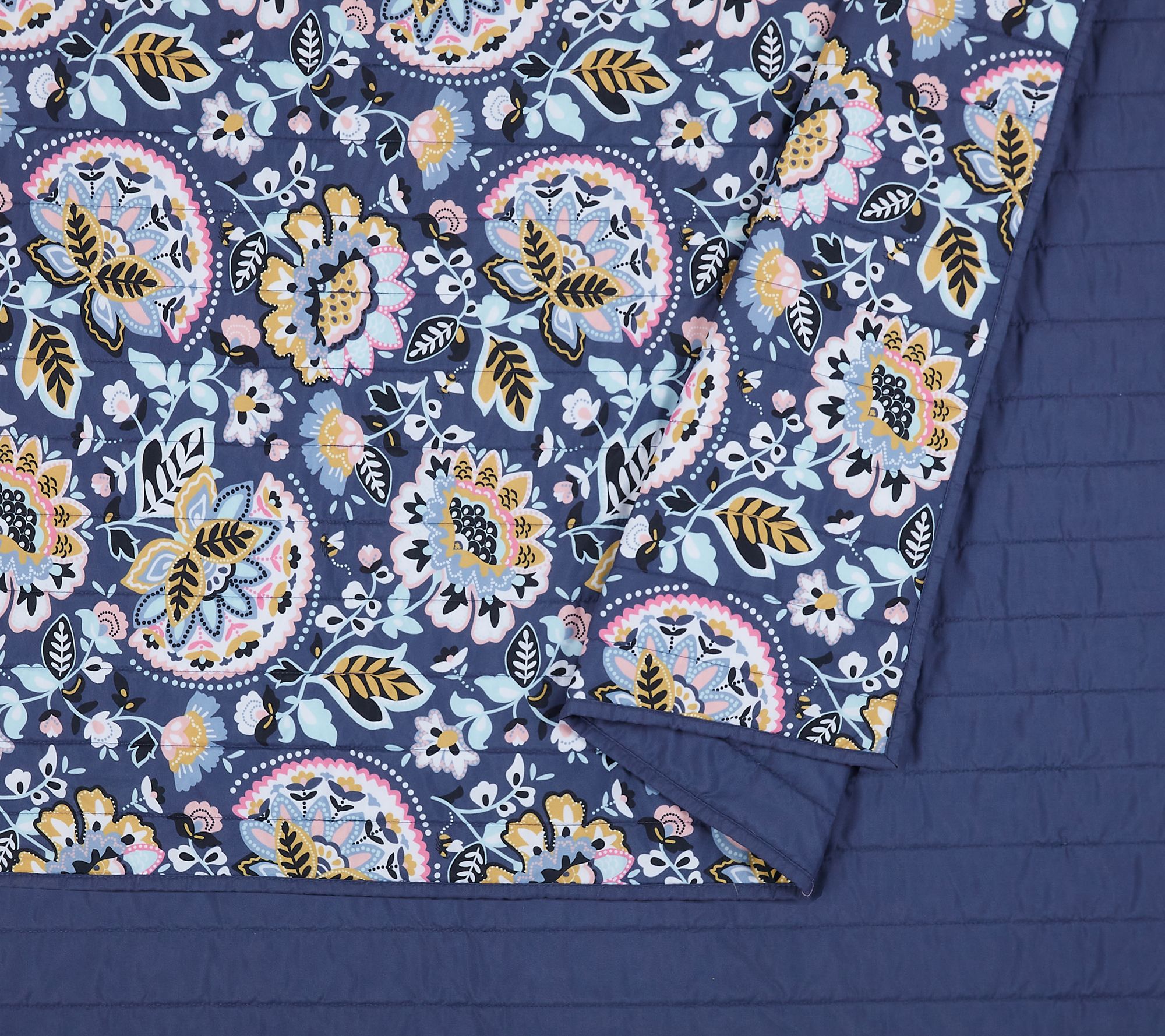 Vera Bradley Charmont Meadow Full/Queen Quilt St 3pc