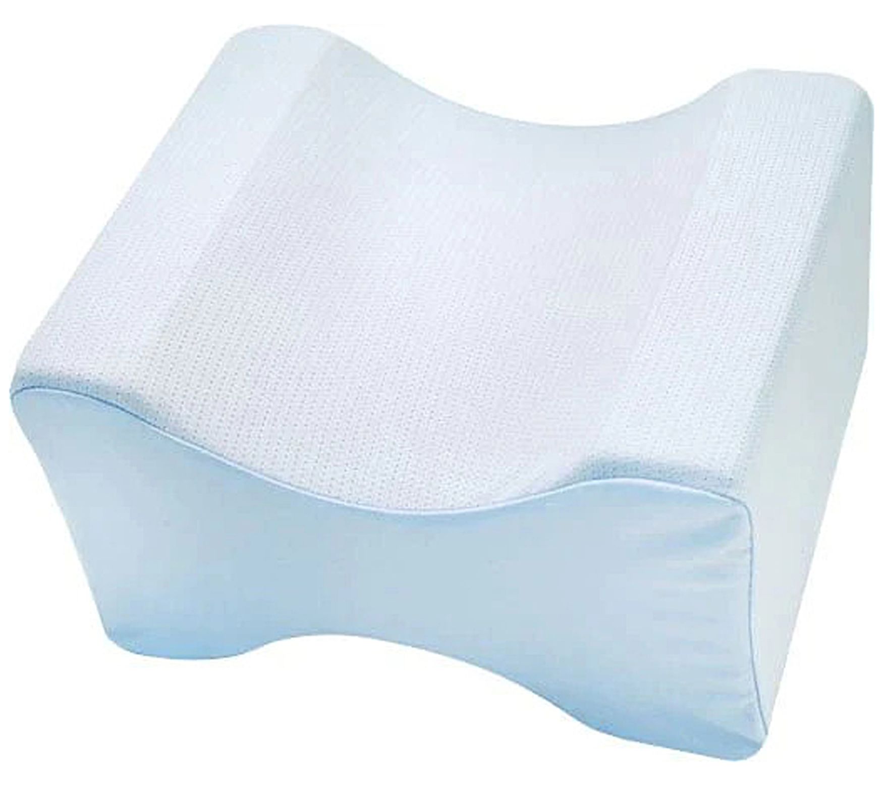 Carex Memory Foam Knee Pillow Cushion, Blue