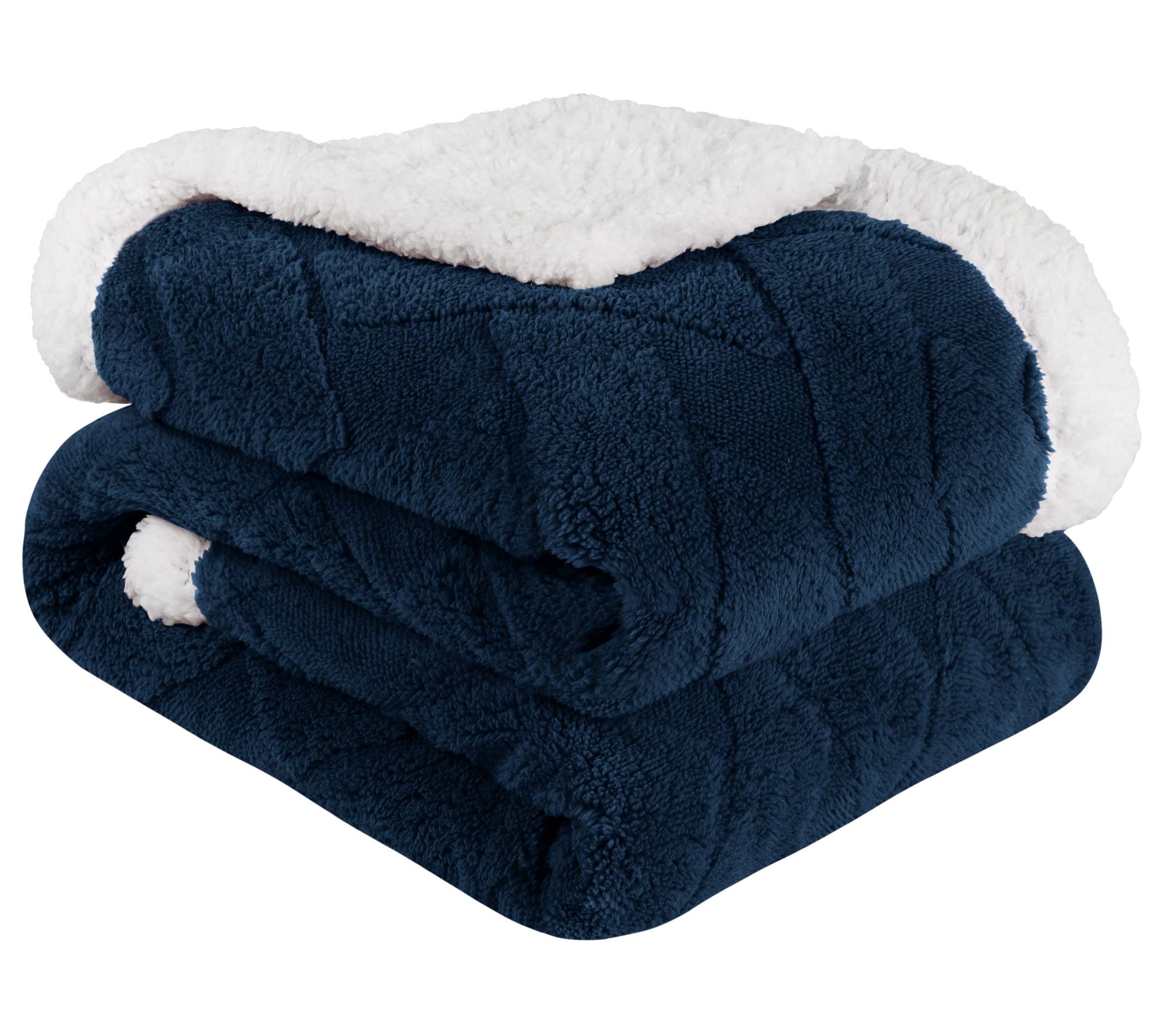 Superior Reversible Jacquard Fleece Blanket -Throw
