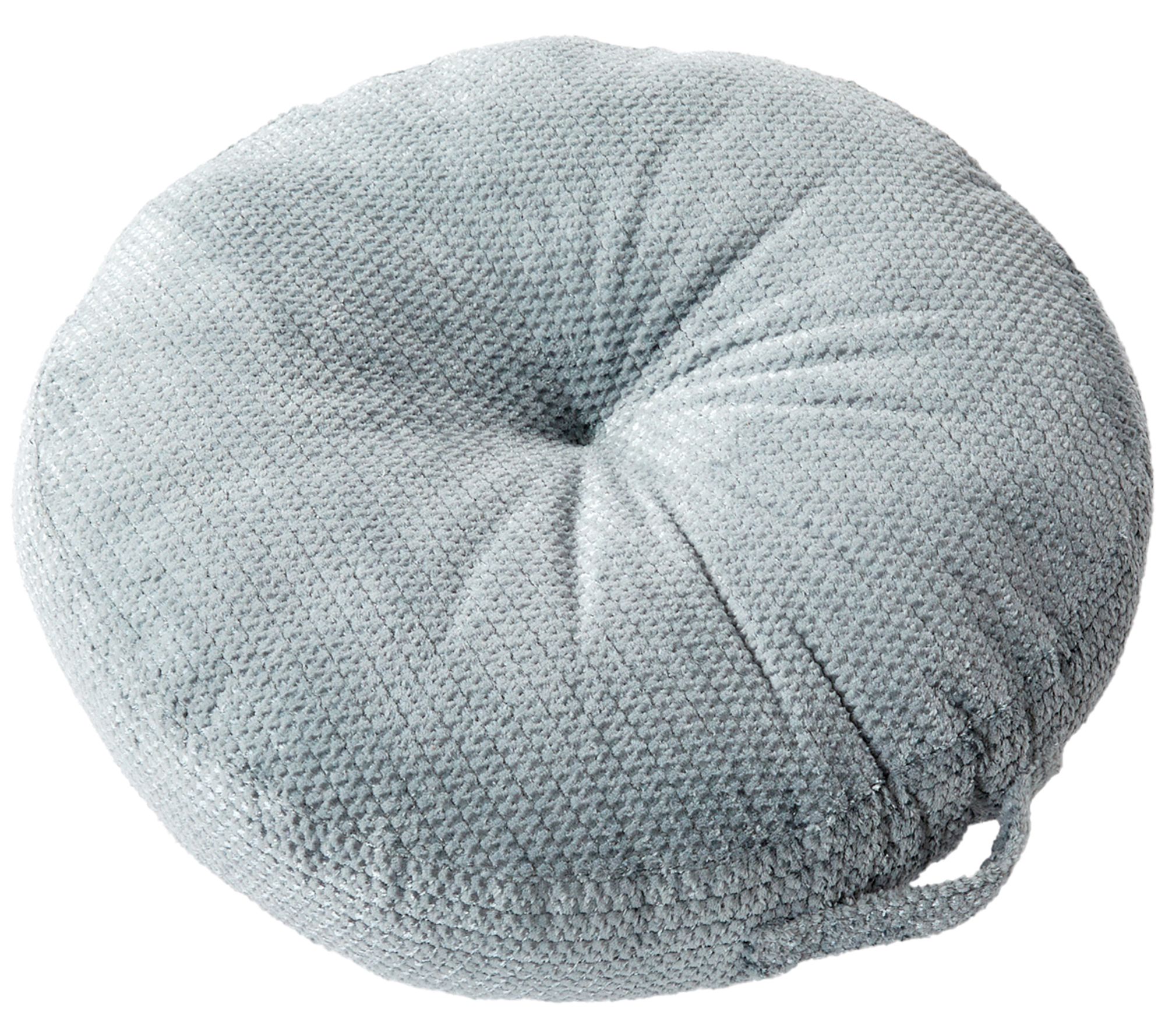 Sorra Home Comfy Indoor Circular Floor Pillow Single