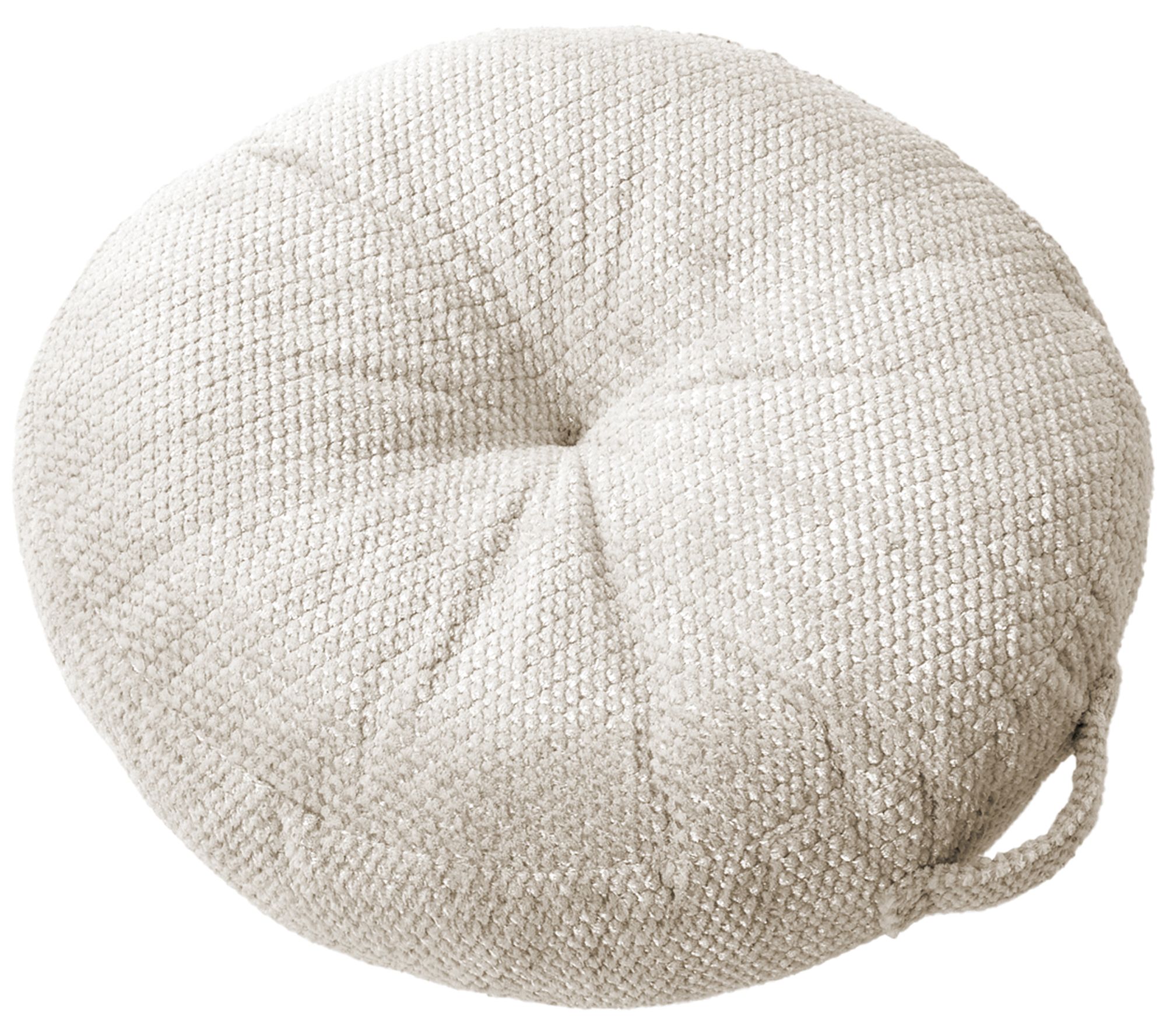 Sorra Home Comfy Indoor Circular Floor Pillow Single