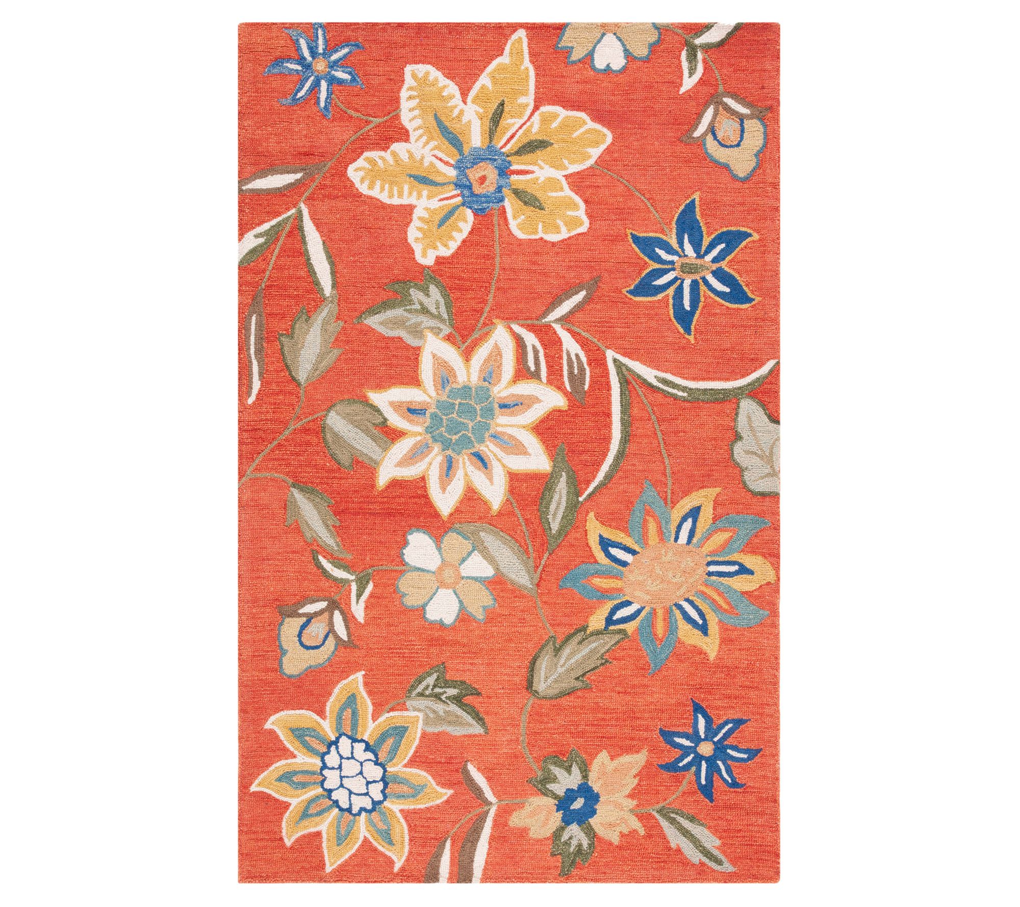 Blossom Collection BLM673 5' X 8' Rug by Valeri e