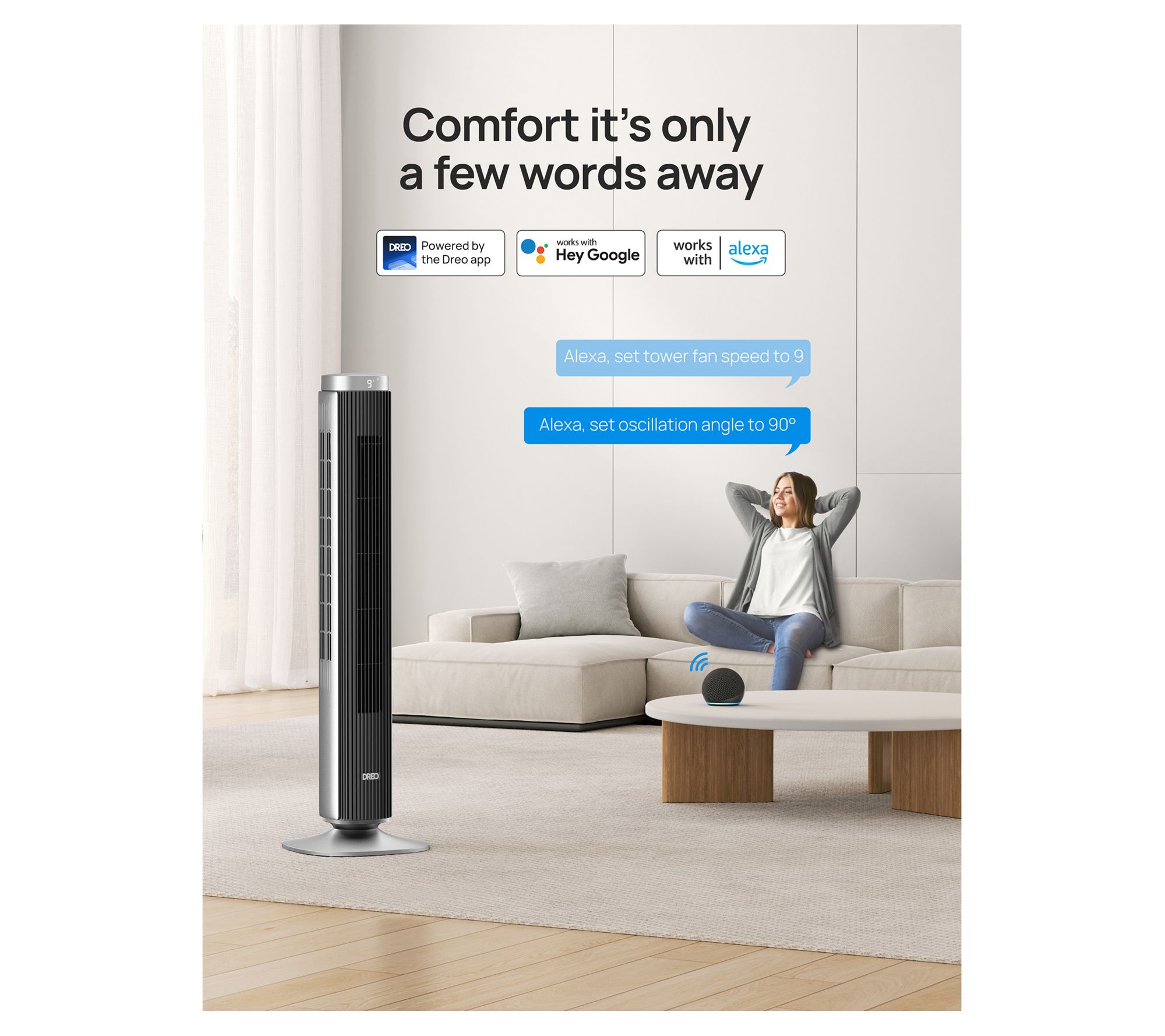 Dreo Air Circulator Tower Fan