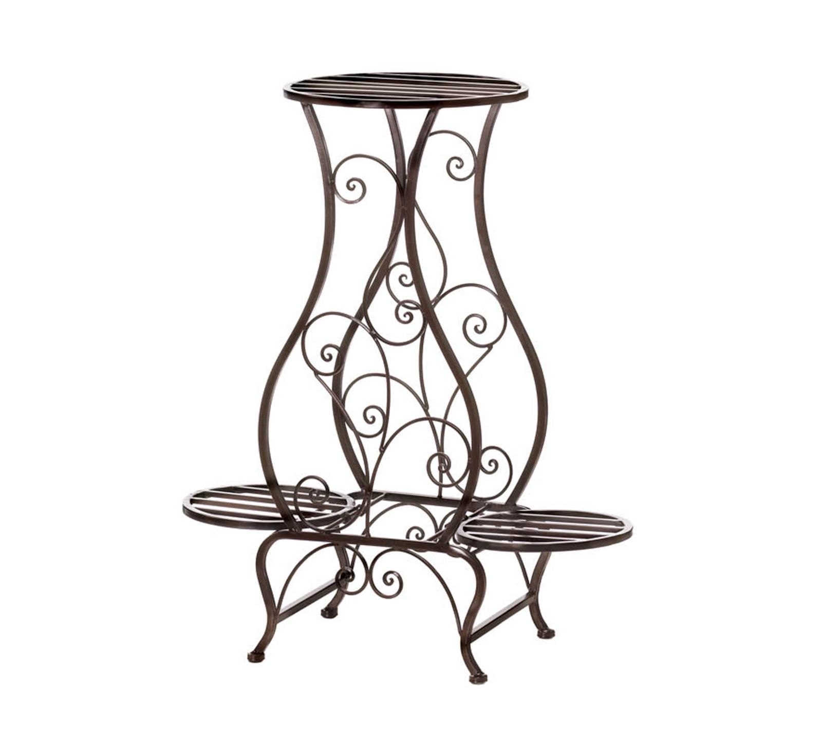 Zingz & Thingz Hourglass Triple Plant Stand
