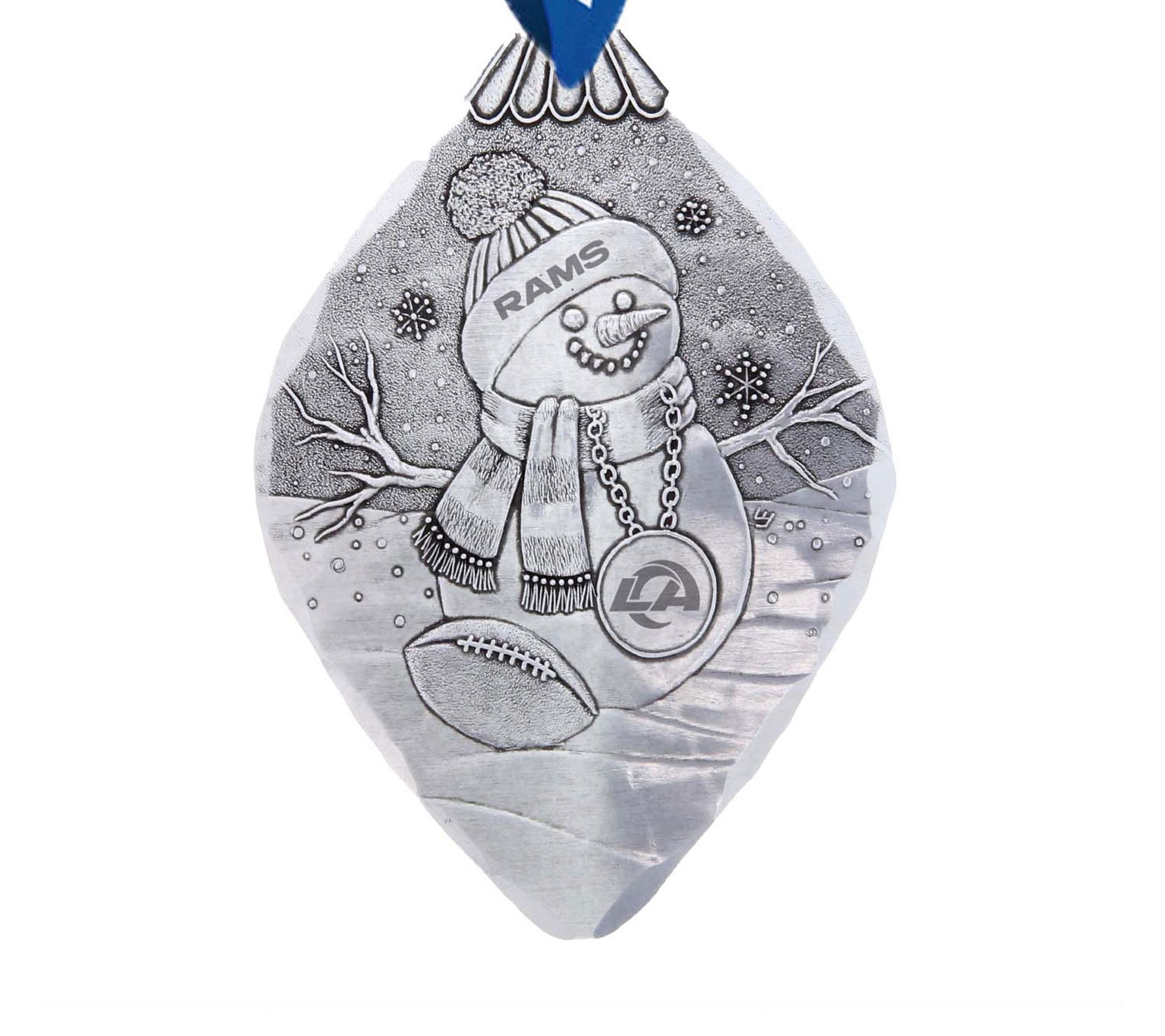 Wendell August NFL Superfan Snowman Ornament