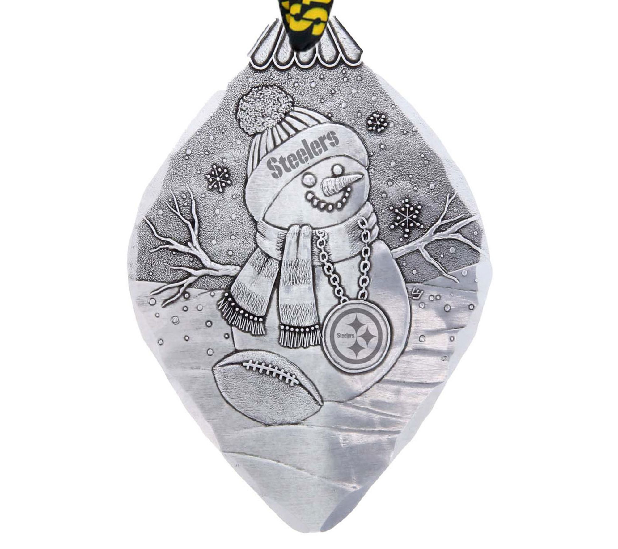 Wendell August NFL Superfan Snowman Ornament