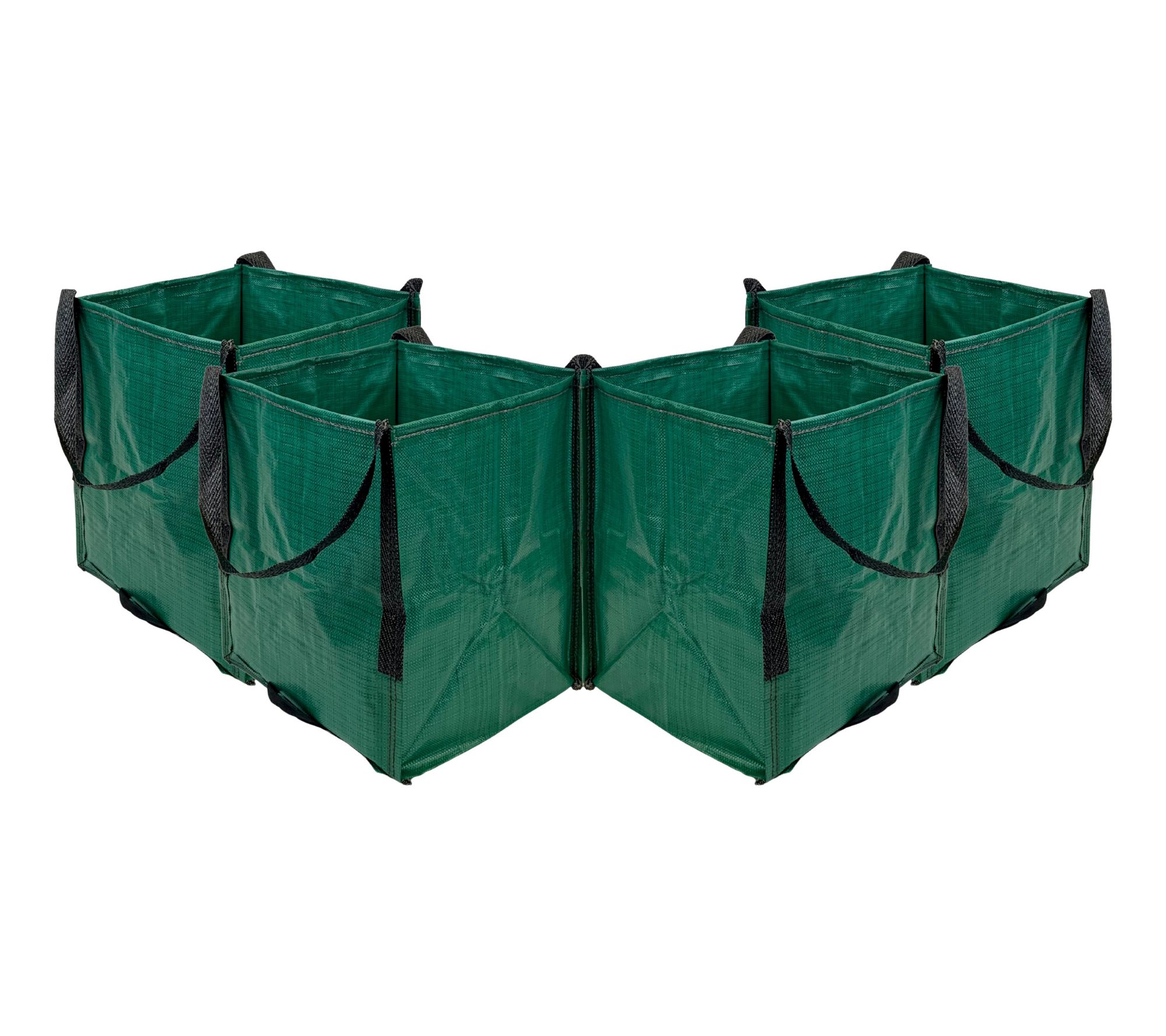DuraSack Set of (4) 22-Gallon Heavy Duty Home &Yard Totes